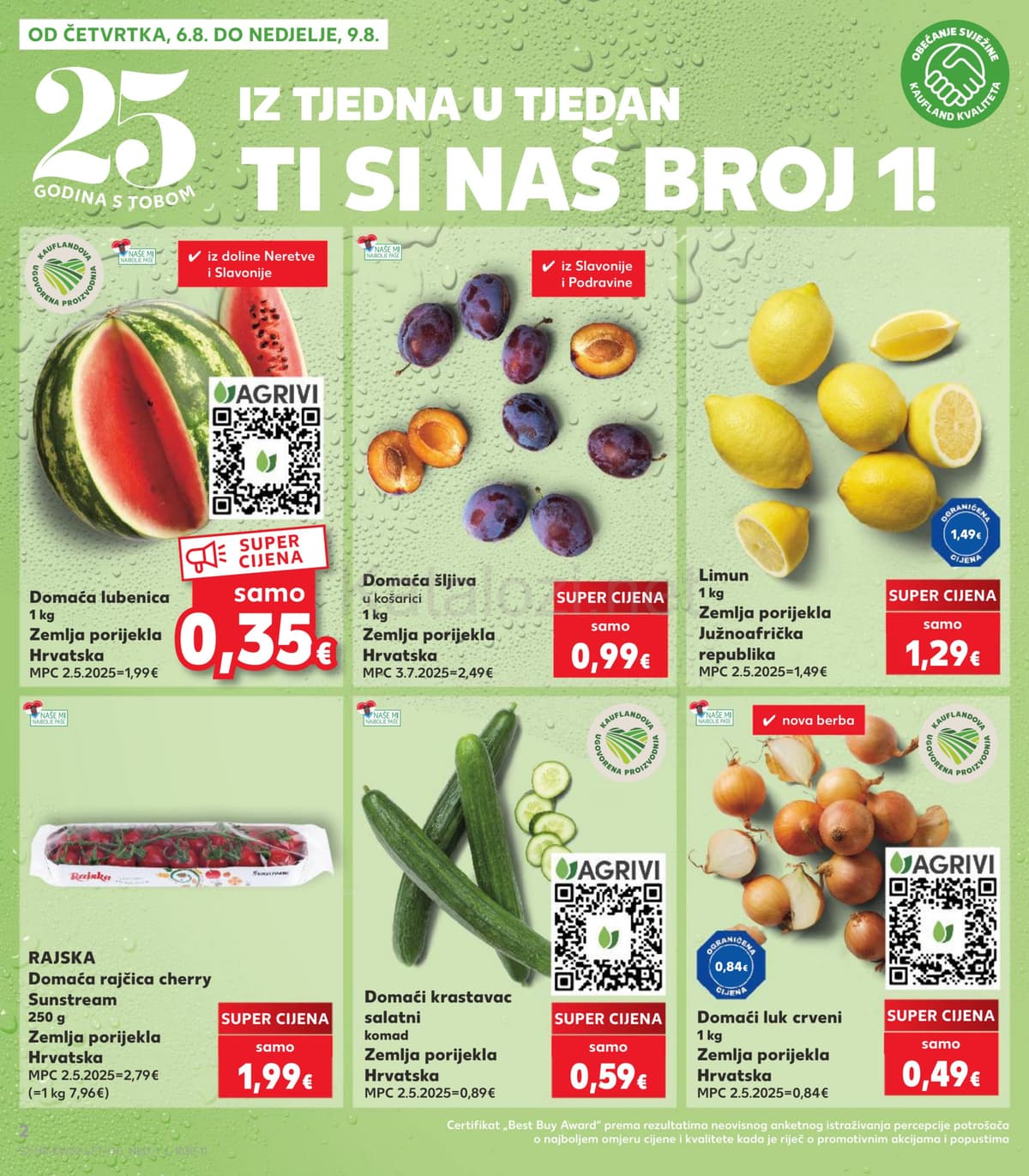 Stranica 2. Kaufland kataloga - Tjedna Akcija
