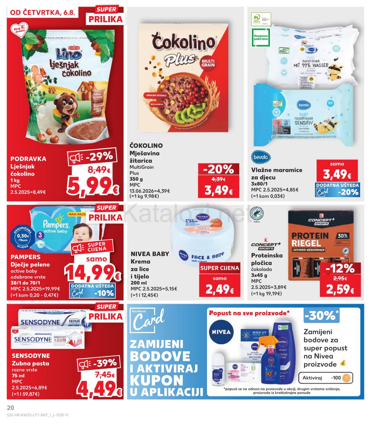 Stranica 20. Kaufland kataloga - Tjedna Akcija od 02.08.2026.