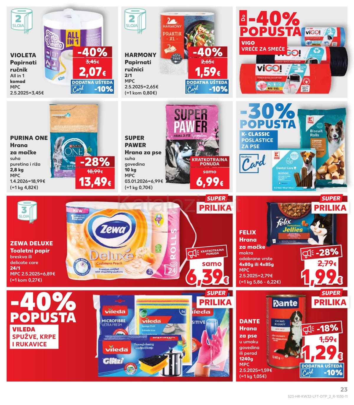 Stranica 23. Kaufland kataloga - Tjedna Akcija od 02.08.2026.