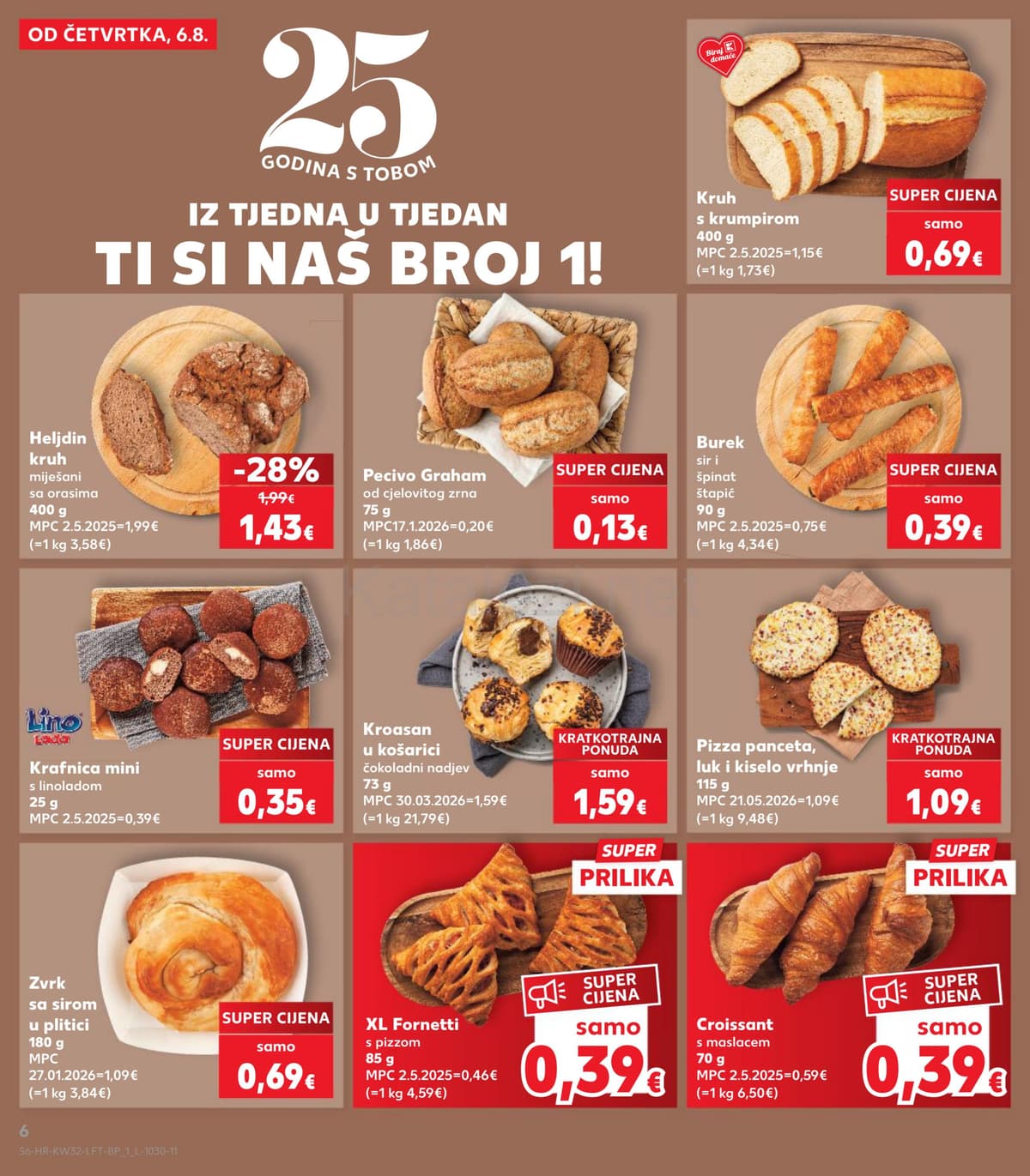 Stranica 6. Kaufland kataloga - Tjedna Akcija od 02.08.2026.