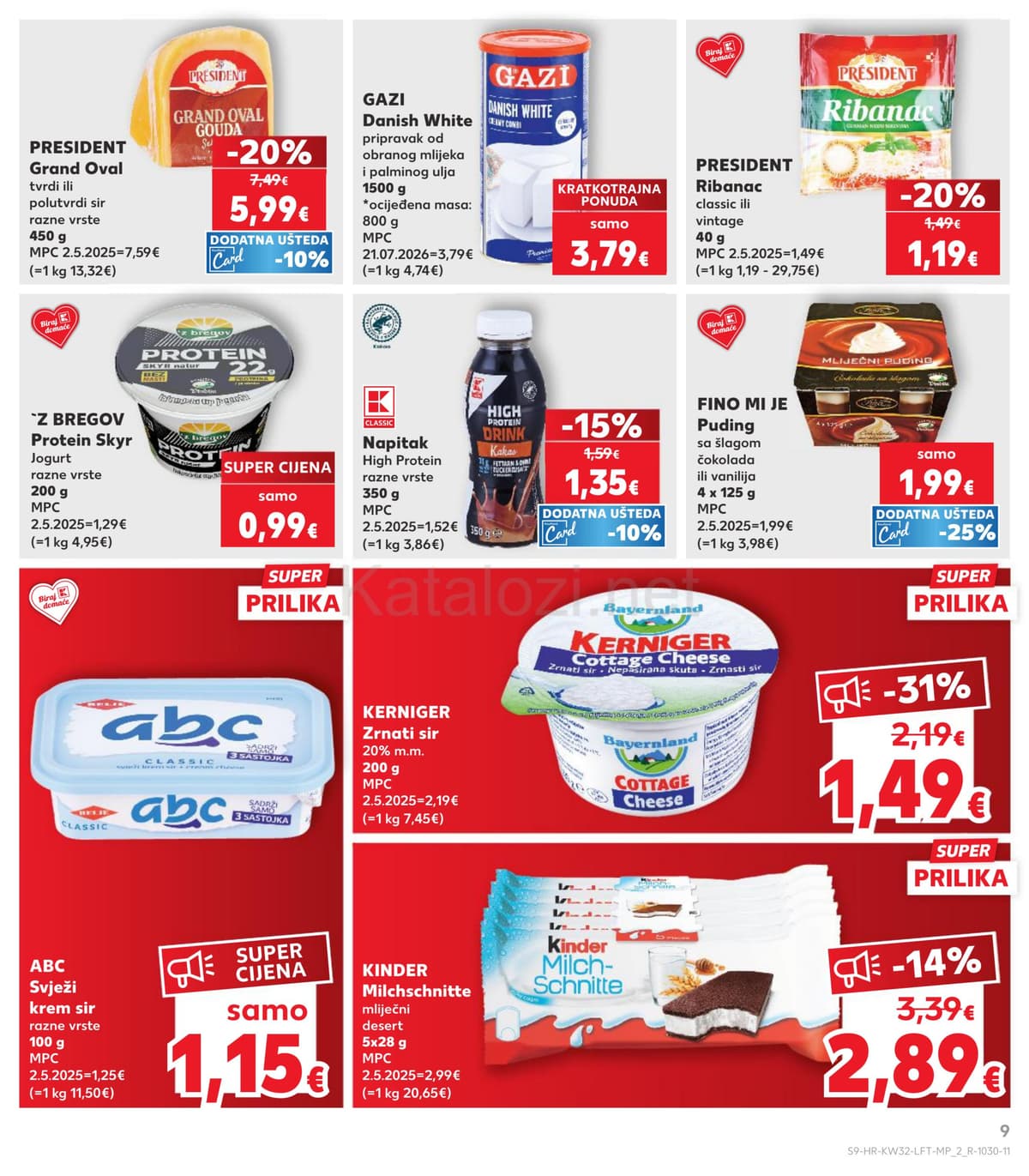 Stranica 9. Kaufland kataloga - Tjedna Akcija od 02.08.2026.