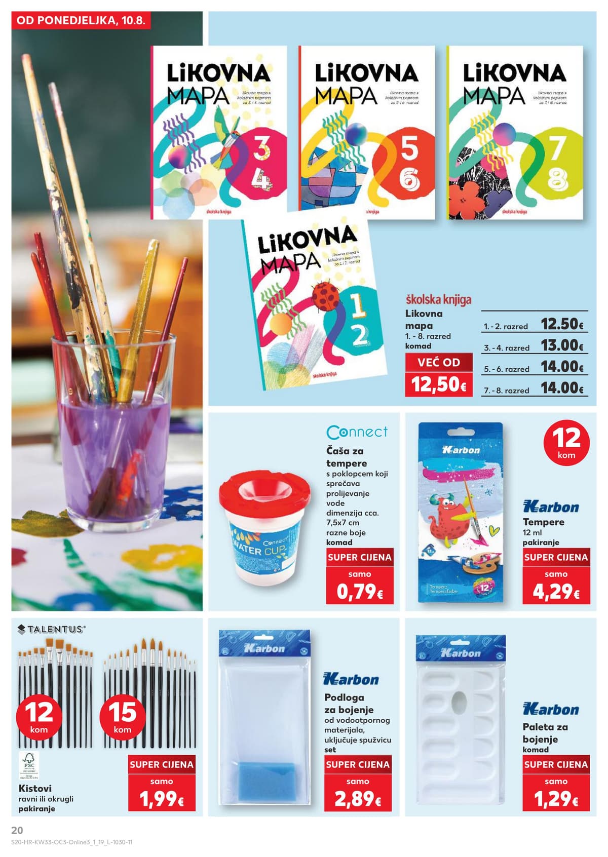 Stranica 20. Kaufland kataloga - Počinje škola 2026