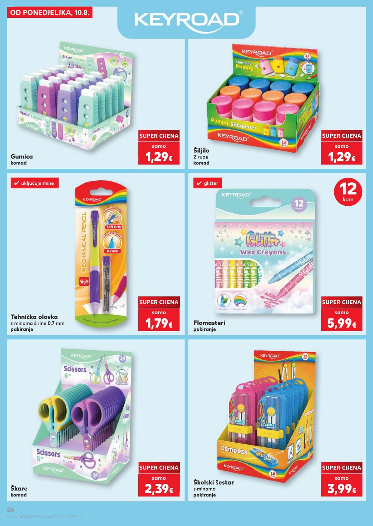 Stranica 26. Kaufland kataloga - Počinje škola 2026