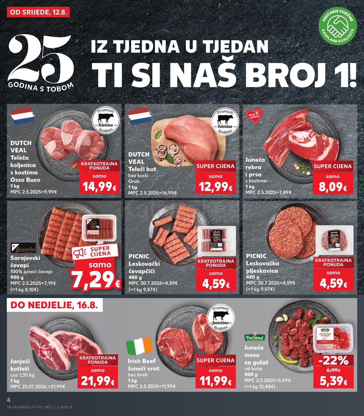 Stranica 4. Kaufland kataloga - Tjedna Akcija od 12.08.2026.