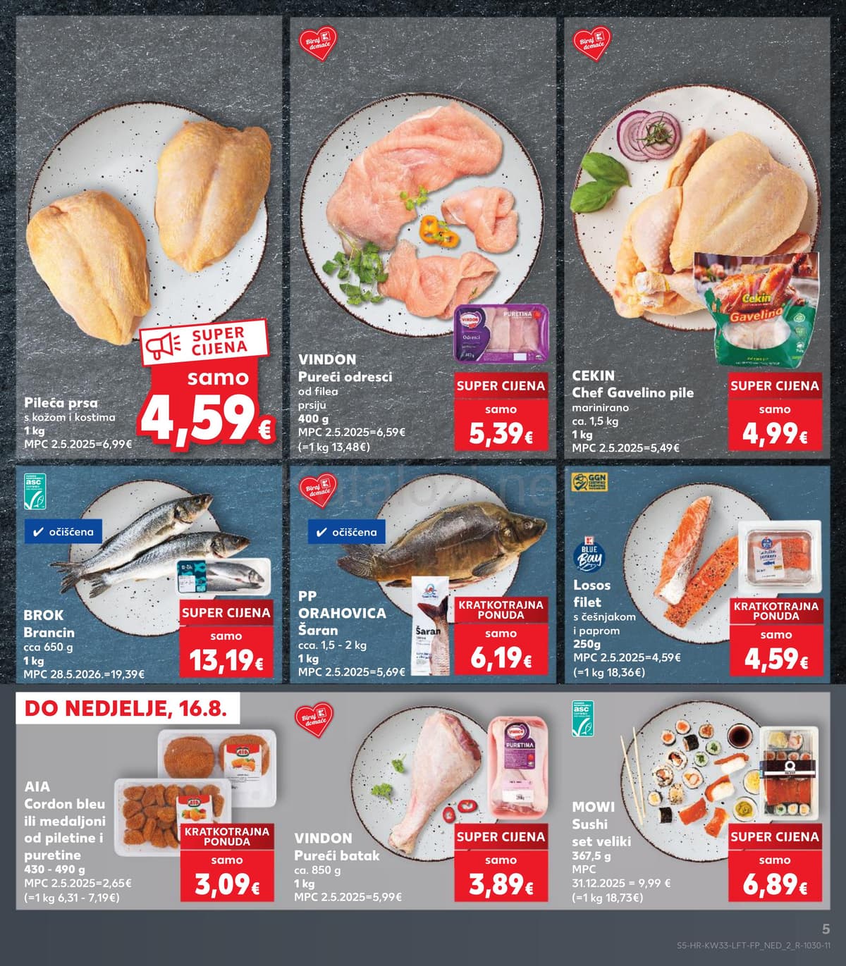 Stranica 5. Kaufland kataloga - Tjedna Akcija od 12.08.2026.
