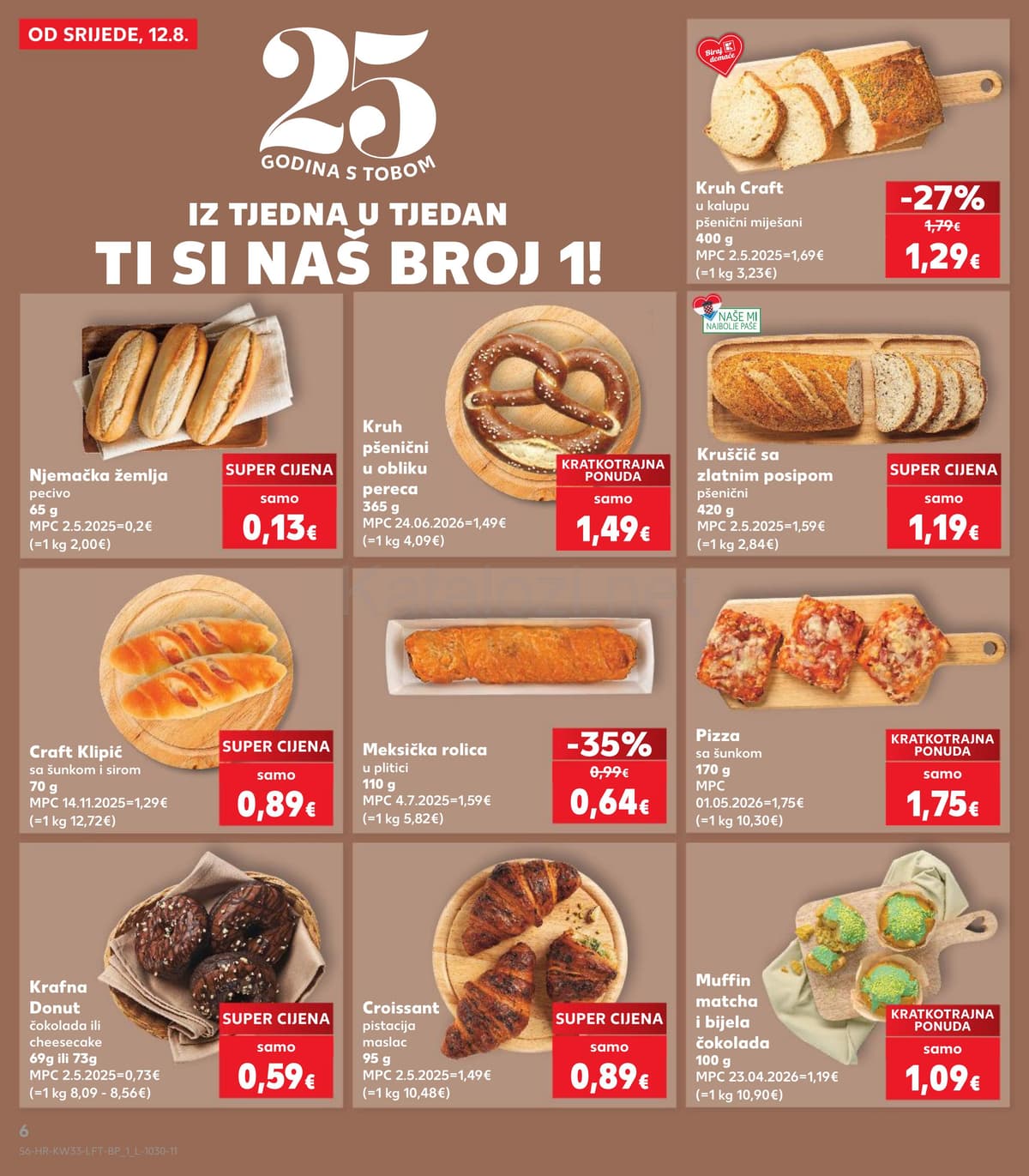 Stranica 6. Kaufland kataloga - Tjedna Akcija od 12.08.2026.