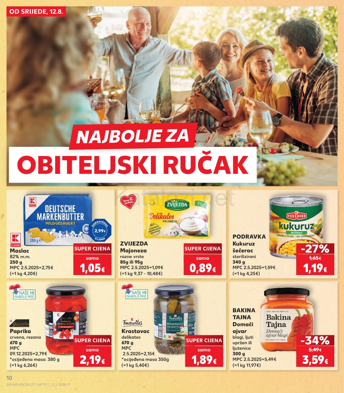 Stranica 10. Kaufland kataloga - Tjedna Akcija od 12.08.2026.