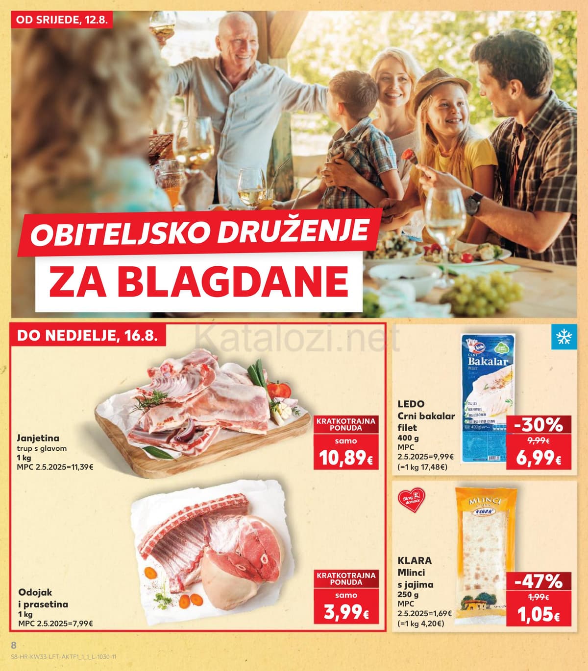 Stranica 8. Kaufland kataloga - Tjedna Akcija od 12.08.2026.