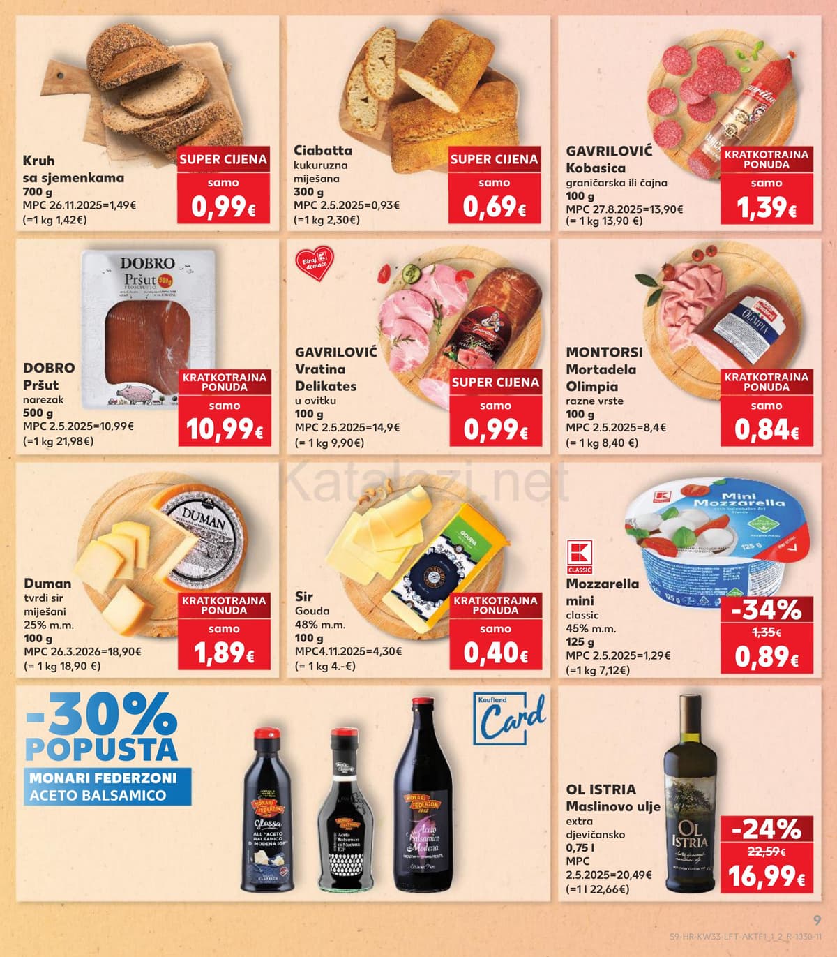 Stranica 9. Kaufland kataloga - Tjedna Akcija od 12.08.2026.