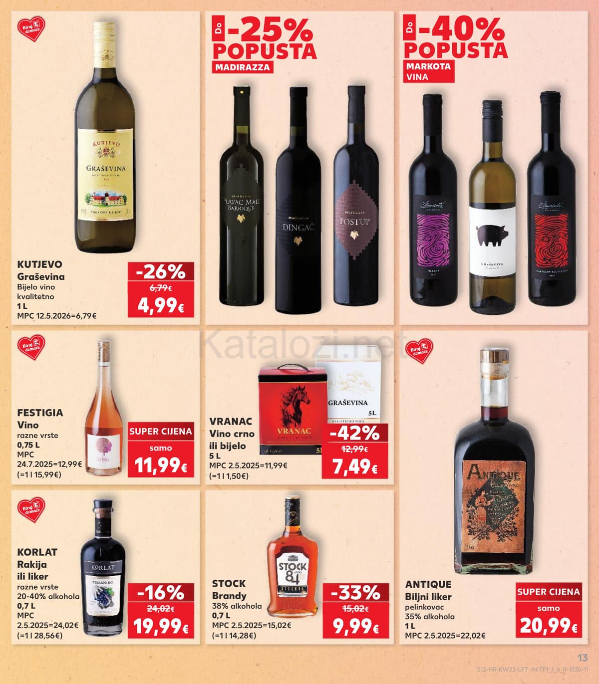 Stranica 13. Kaufland kataloga - Tjedna Akcija od 12.08.2026.