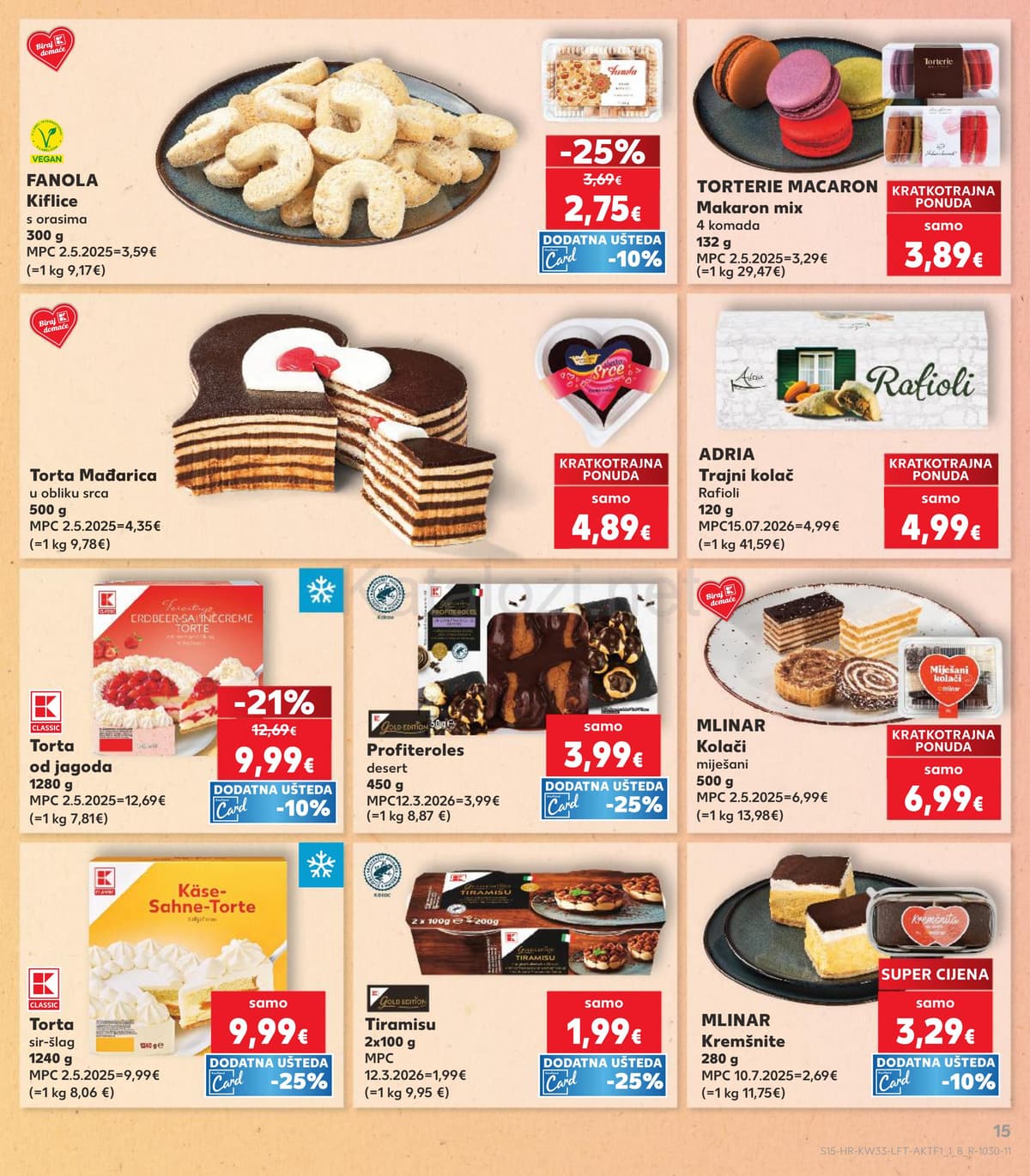 Stranica 15. Kaufland kataloga - Tjedna Akcija od 12.08.2026.
