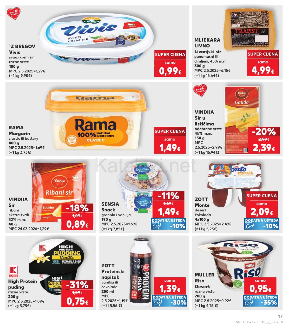 Stranica 17. Kaufland kataloga - Tjedna Akcija od 12.08.2026.