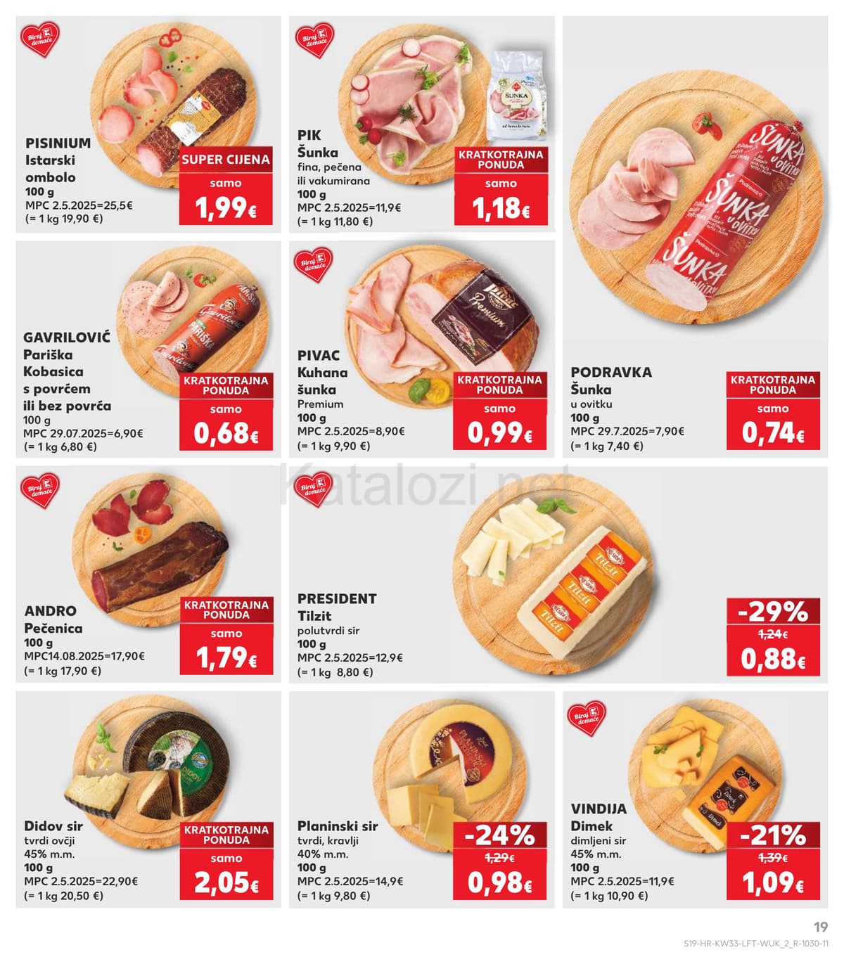 Stranica 19. Kaufland kataloga - Tjedna Akcija od 12.08.2026.