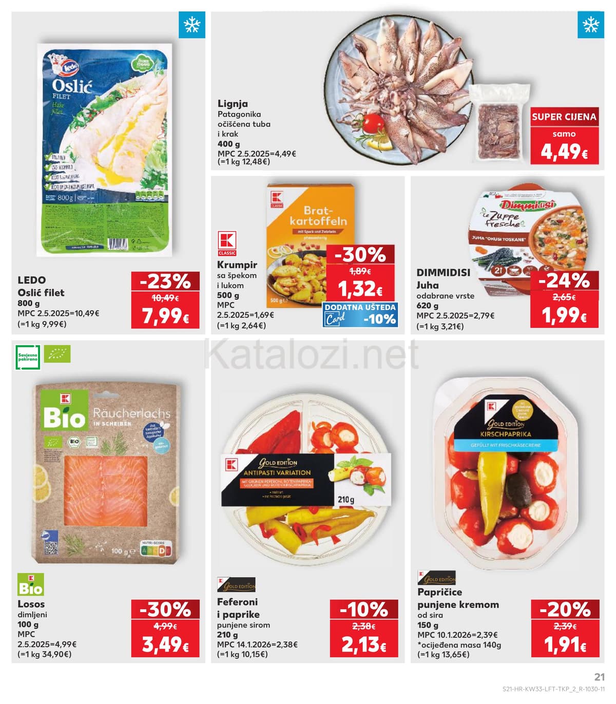 Stranica 21. Kaufland kataloga - Tjedna Akcija od 12.08.2026.