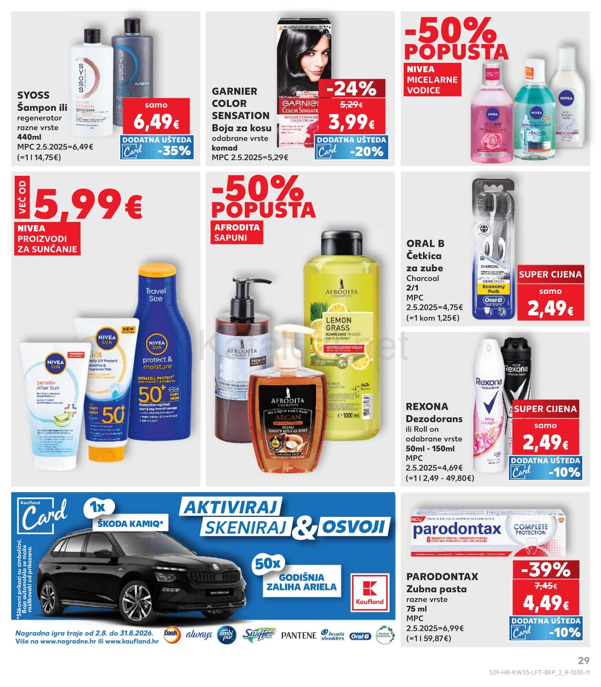 Stranica 29. Kaufland kataloga - Tjedna Akcija od 12.08.2026.