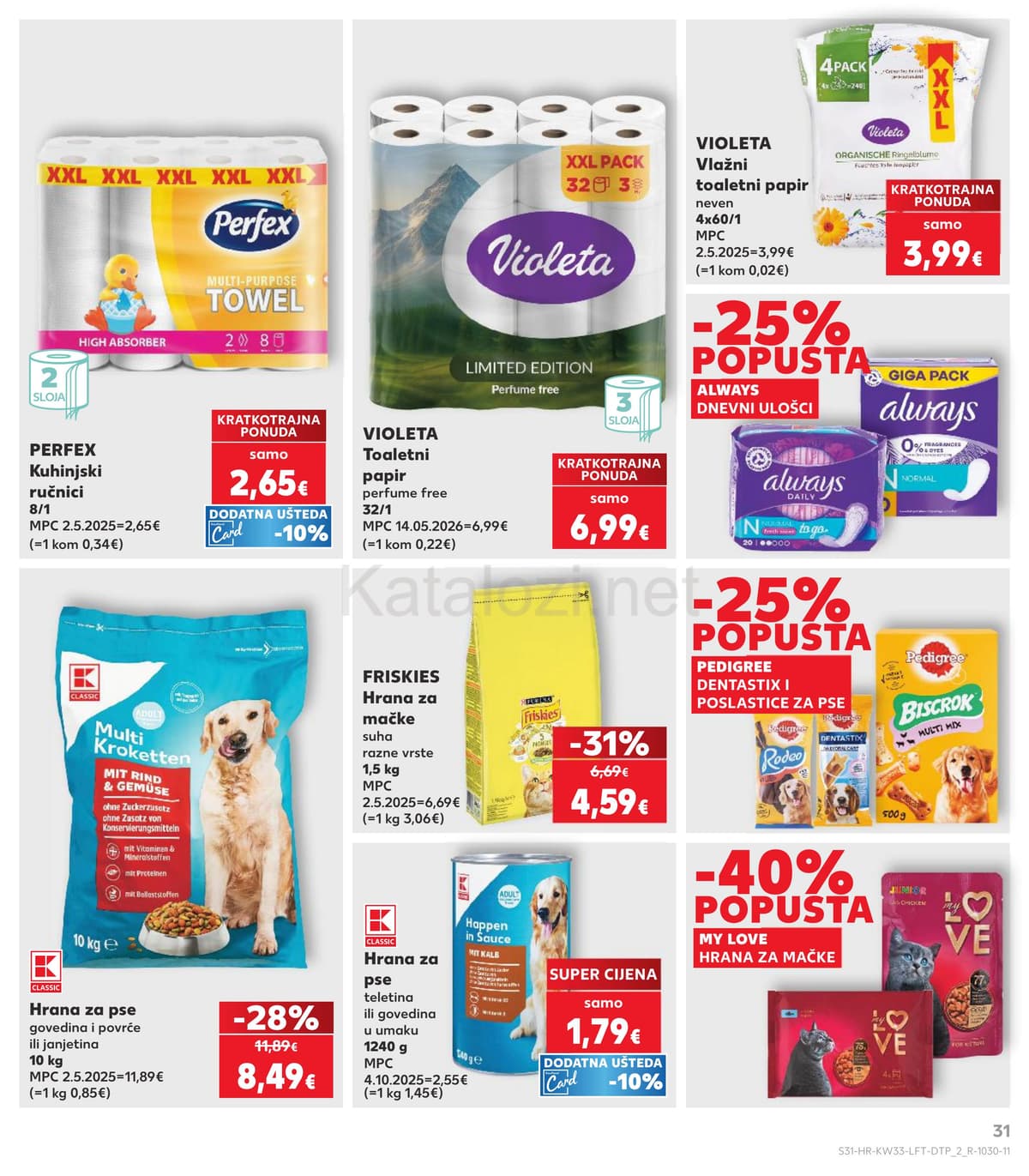 Stranica 31. Kaufland kataloga - Tjedna Akcija od 12.08.2026.