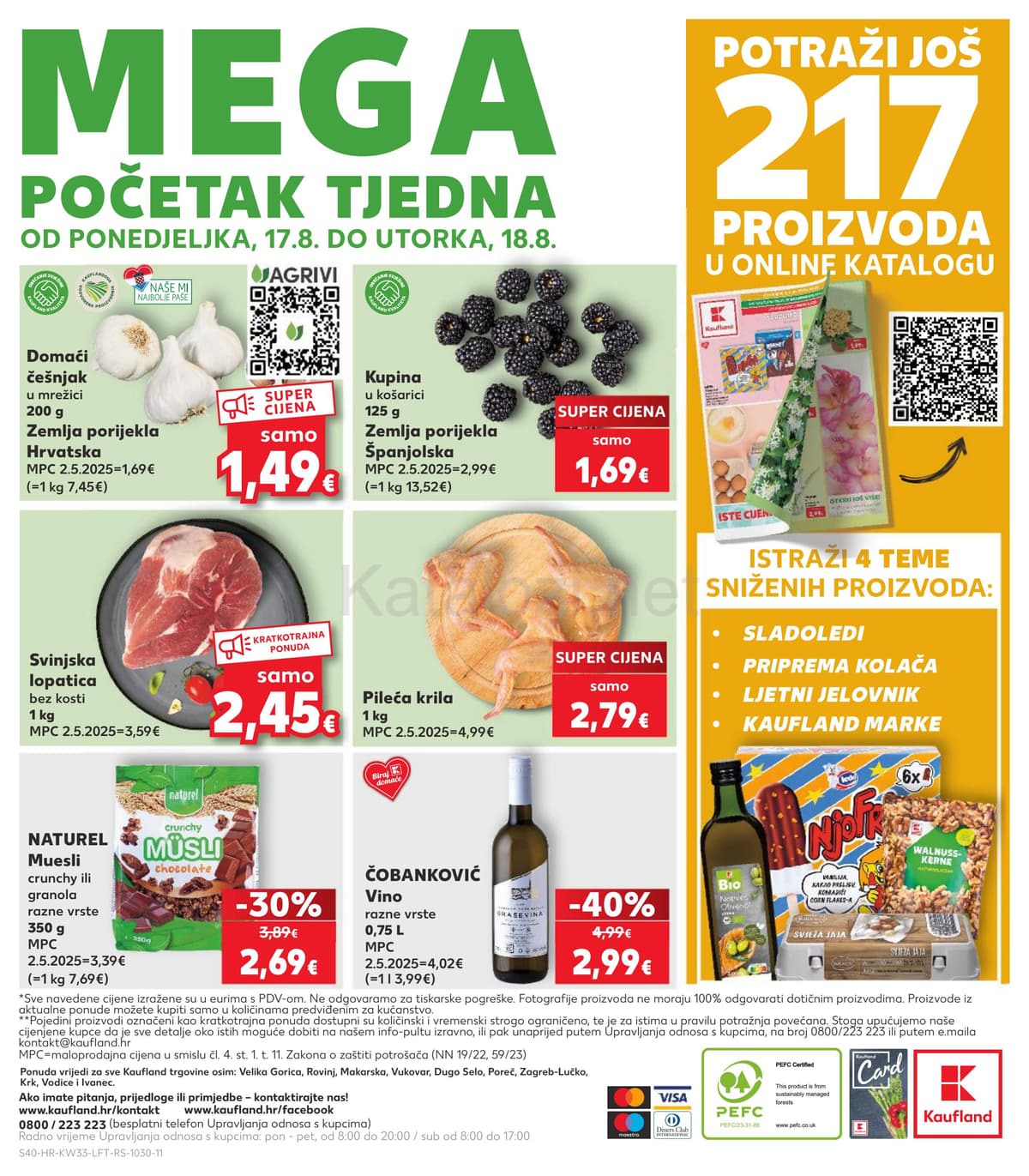 Stranica 40. Kaufland kataloga - Tjedna Akcija od 12.08.2026.