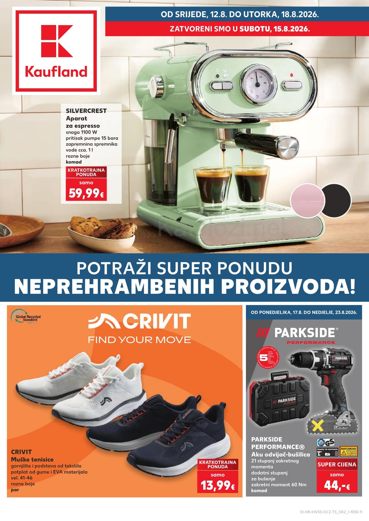 Kaufland katalog od 12.08.2026. - Neprehrambeni Proizvodi