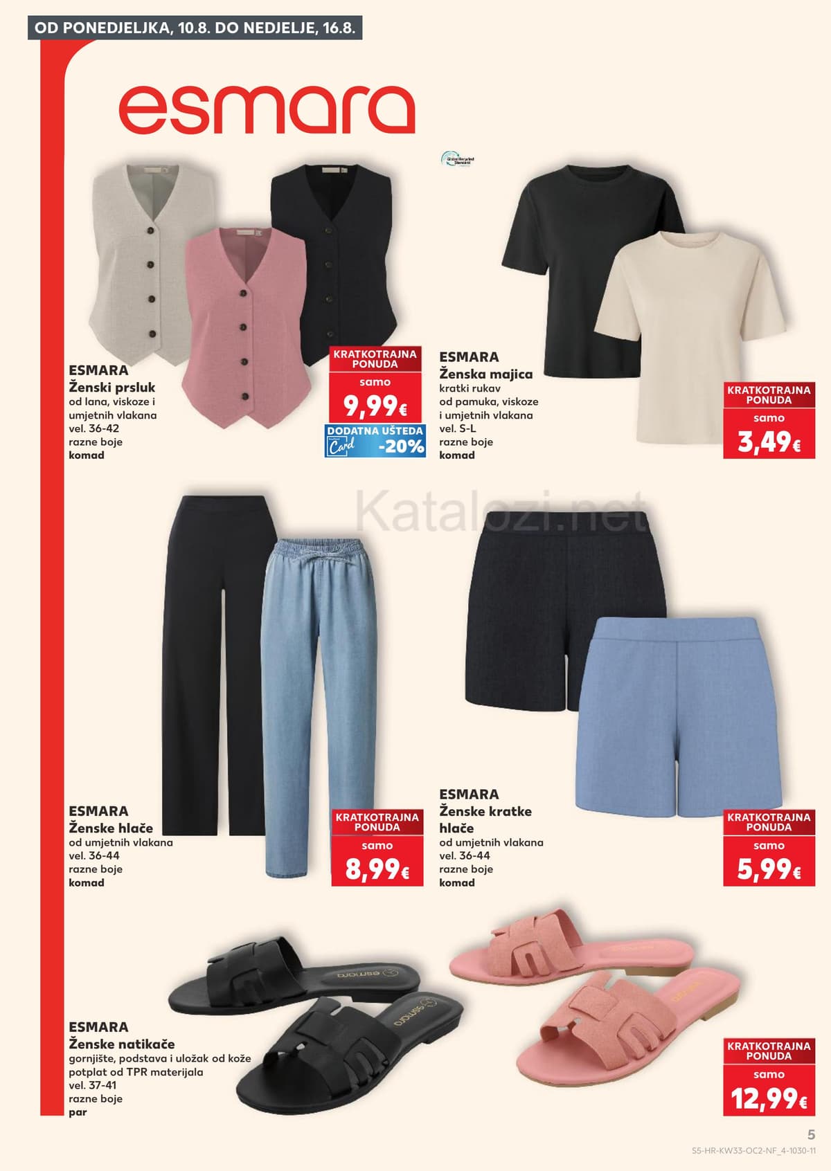 Stranica 5. Kaufland kataloga - Neprehrambeni Proizvodi od 12.08.2026.