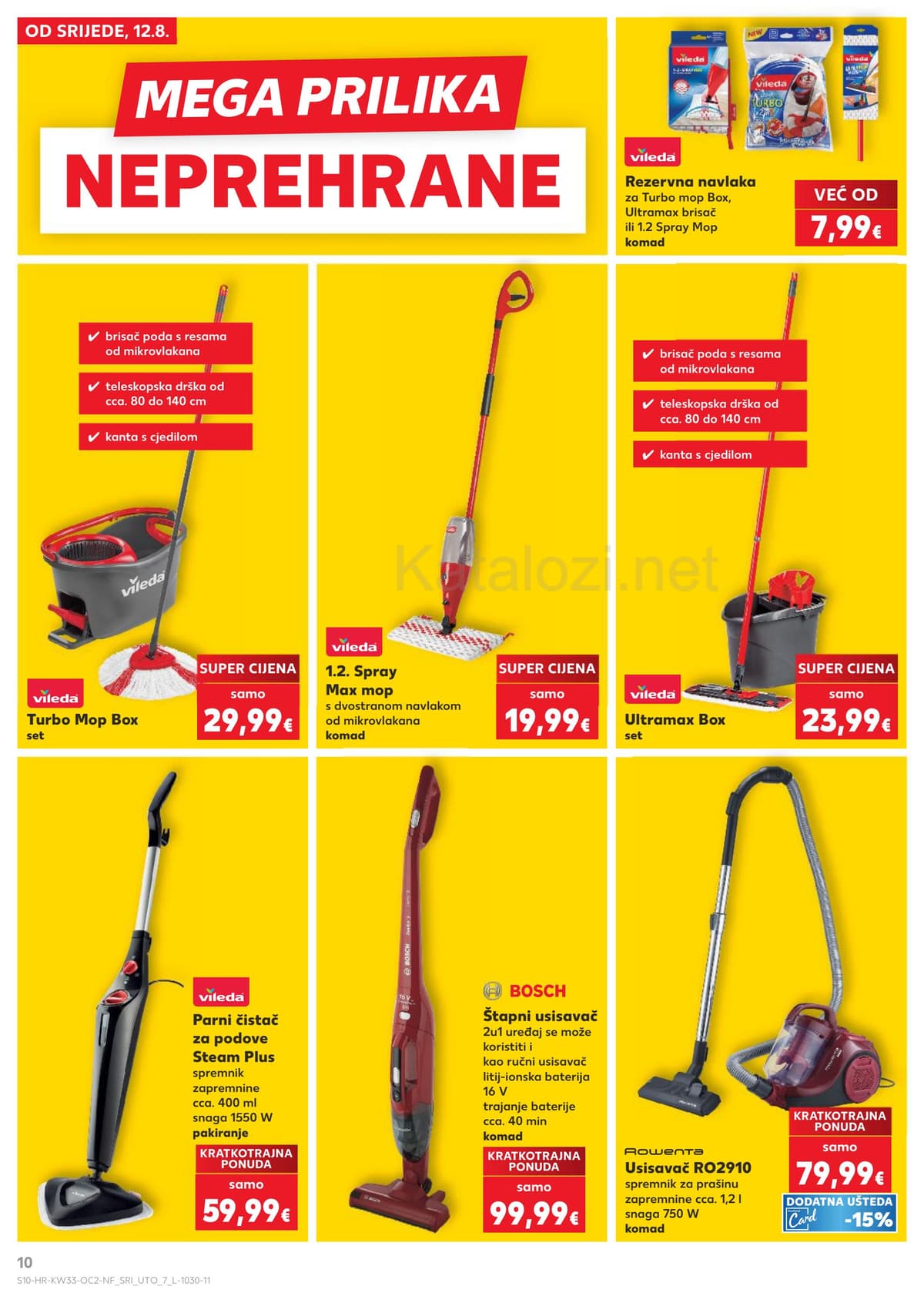 Stranica 10. Kaufland kataloga - Neprehrambeni Proizvodi od 12.08.2026.