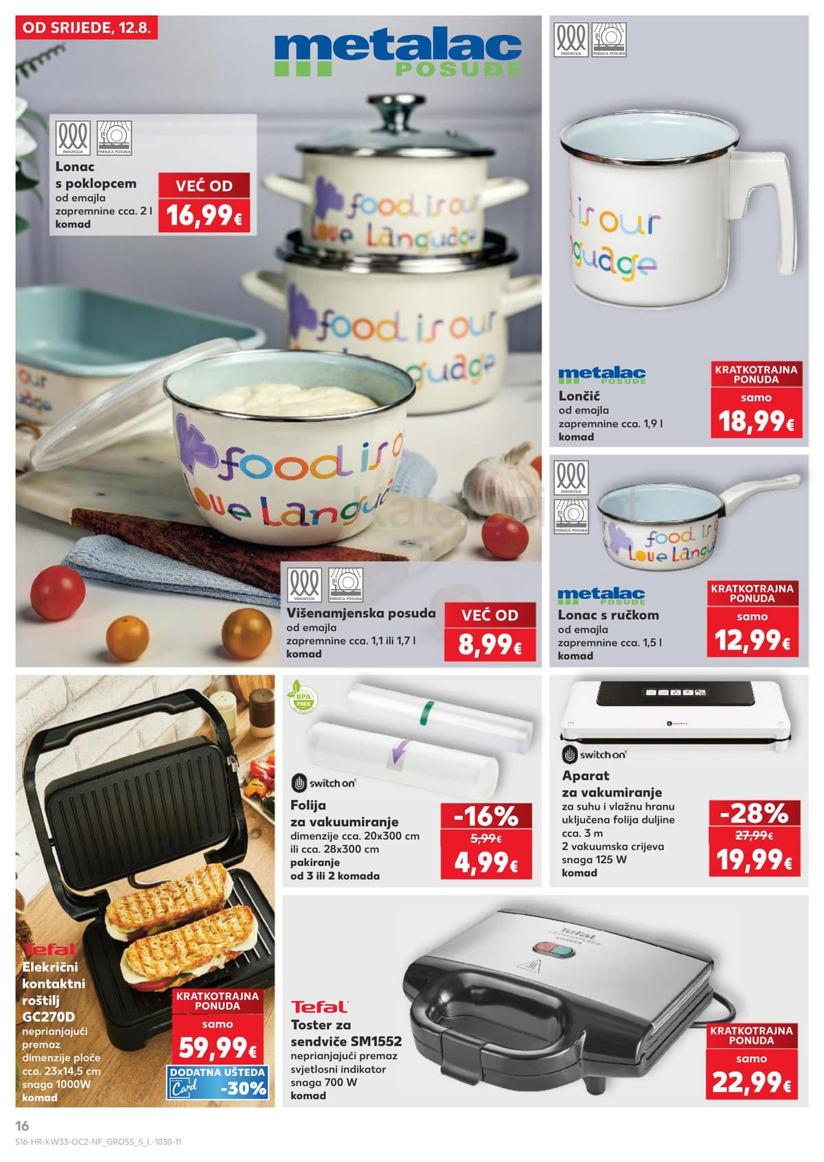 Stranica 16. Kaufland kataloga - Neprehrambeni Proizvodi od 12.08.2026.