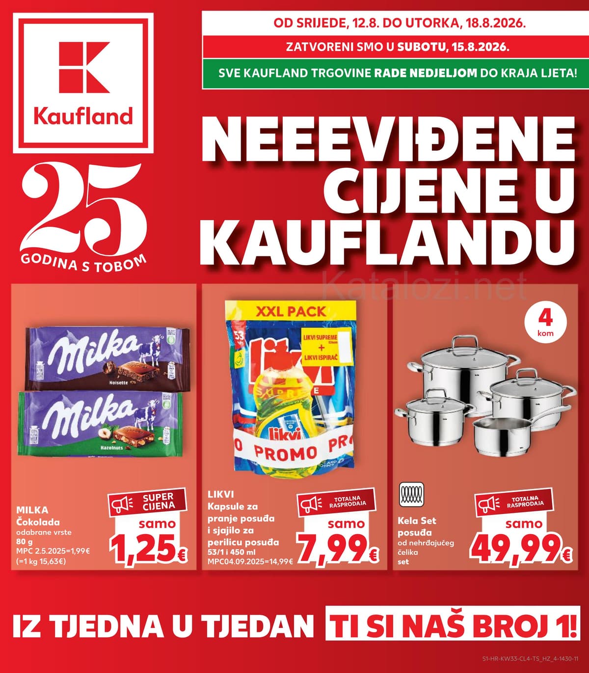 Kaufland katalog od 12.08.2026. - Neviđene cijene