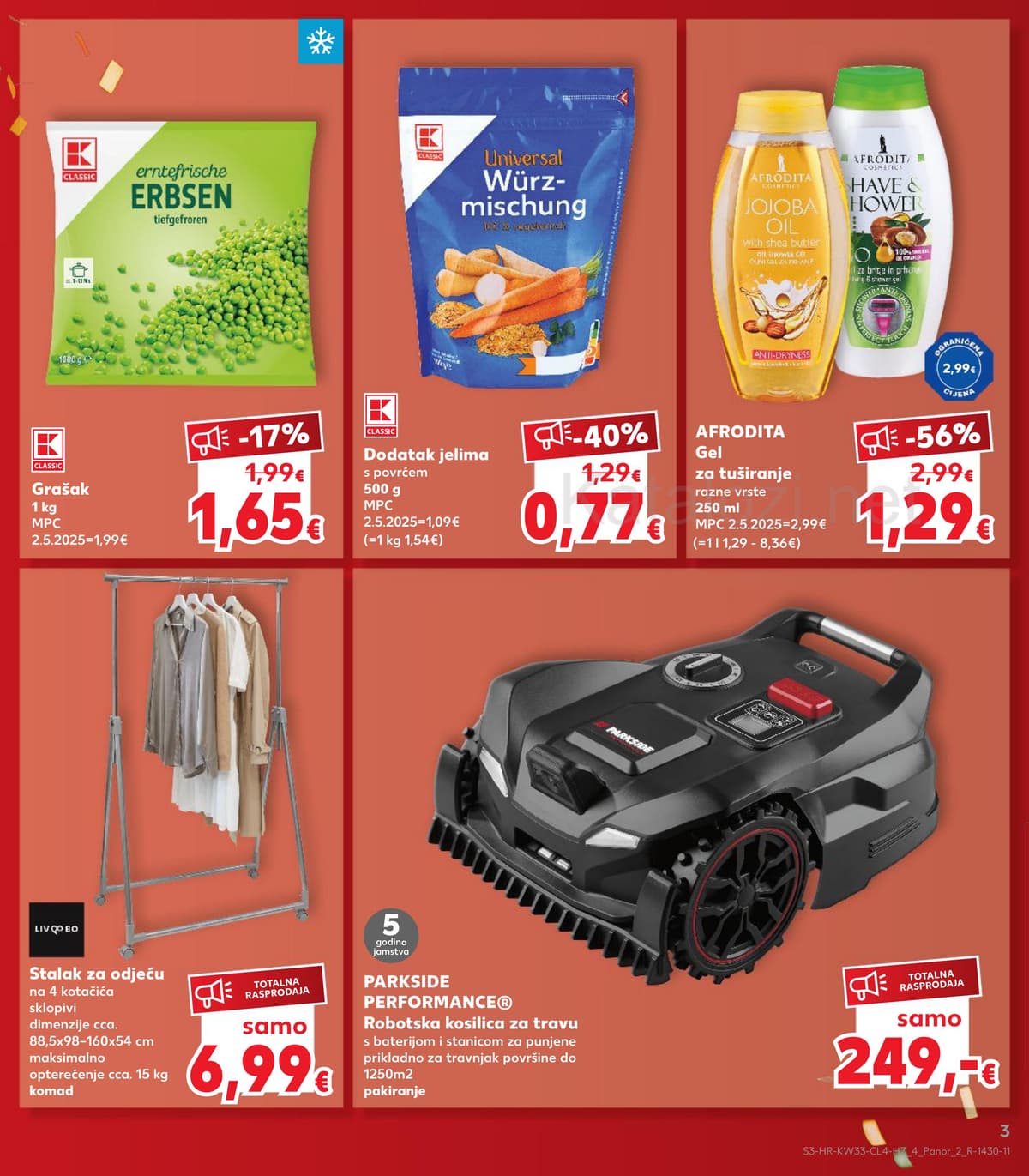 Stranica 3. Kaufland kataloga - Neviđene cijene od 12.08.2026.