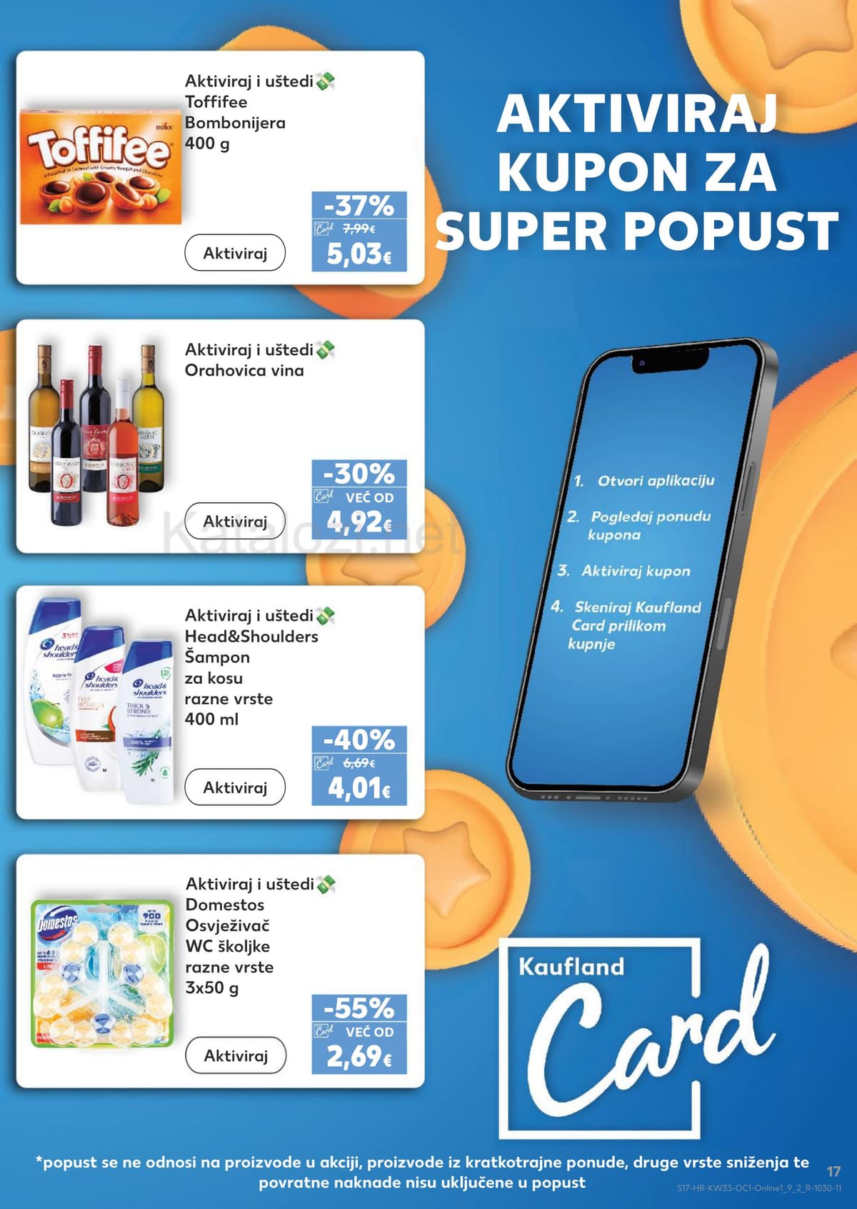 Stranica 17. Kaufland kataloga - Sladoledi, ljetni jelovnik i priprema kolača od 12.08.2026.