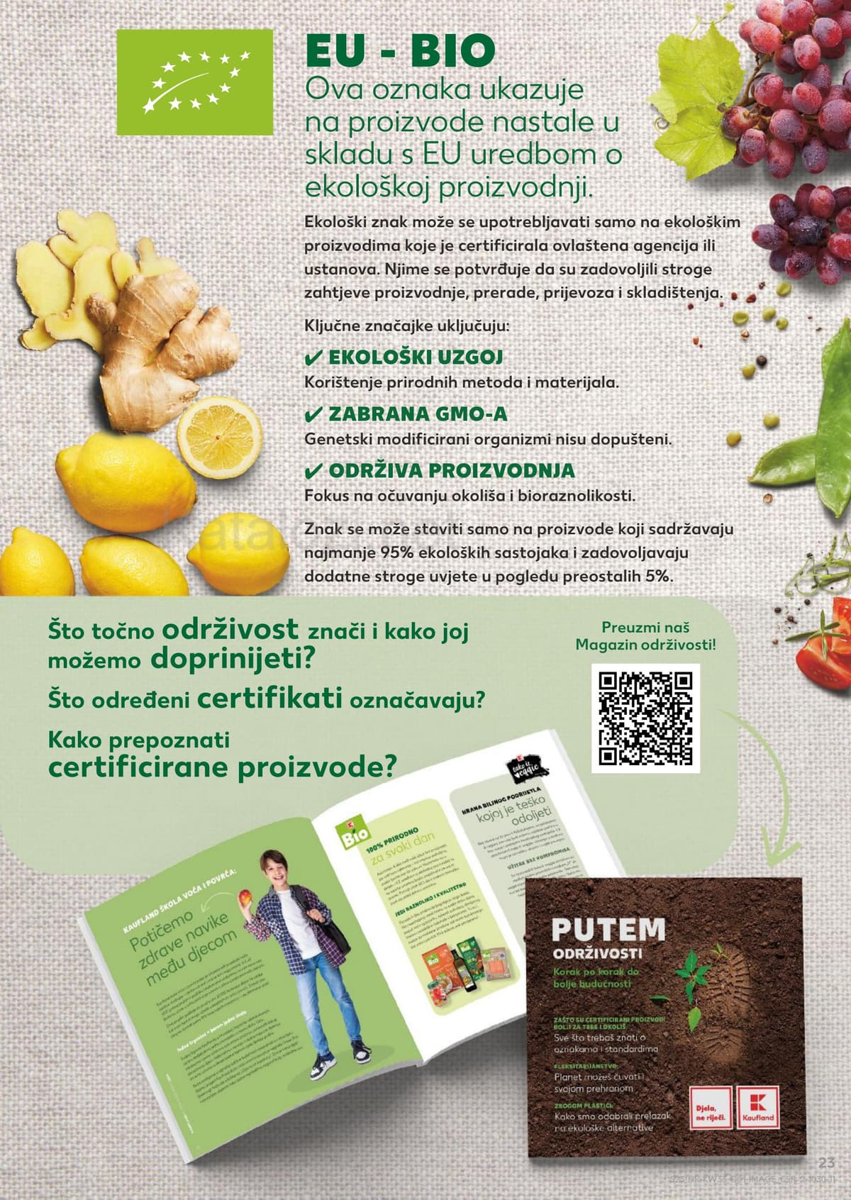 Stranica 23. Kaufland kataloga - Sladoledi, ljetni jelovnik i priprema kolača od 12.08.2026.