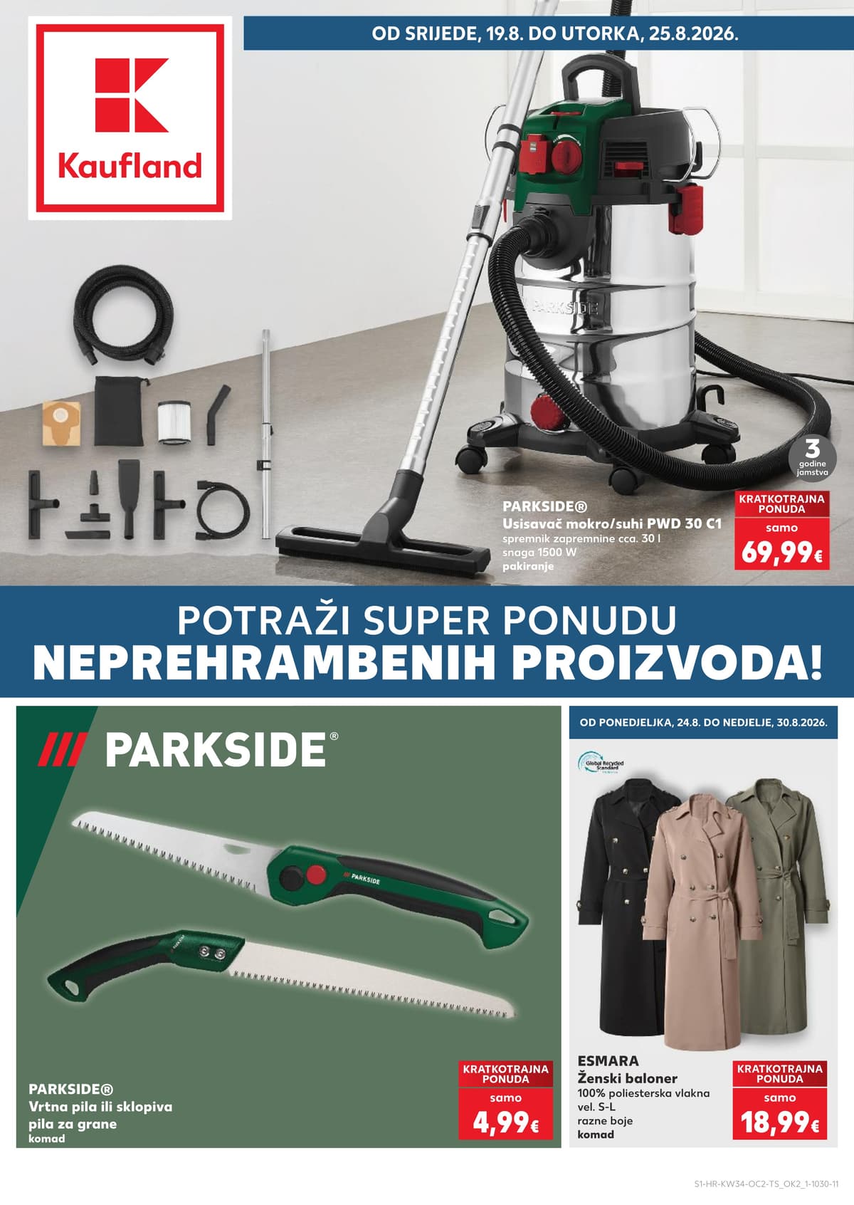 Stranica 1. Kaufland kataloga - Neprehrambeni Proizvodi od 17.08.2026.