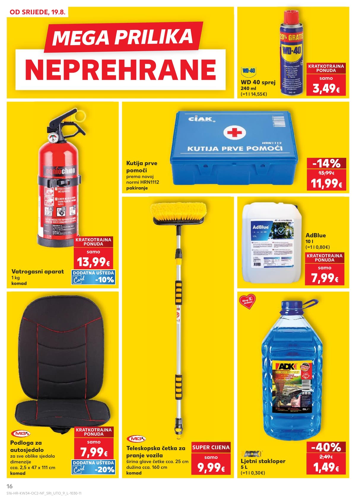 Stranica 16. Kaufland kataloga - Neprehrambeni Proizvodi