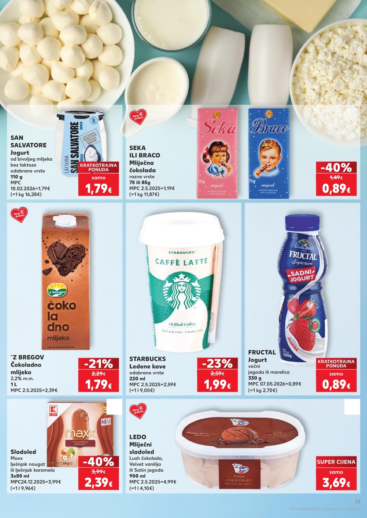Stranica 11. Kaufland kataloga - Regionaliteti, slatkiši i grickalice...