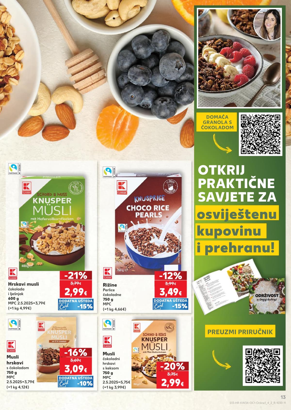 Stranica 13. Kaufland kataloga - Regionaliteti, slatkiši i grickalice... od 17.08.2026.