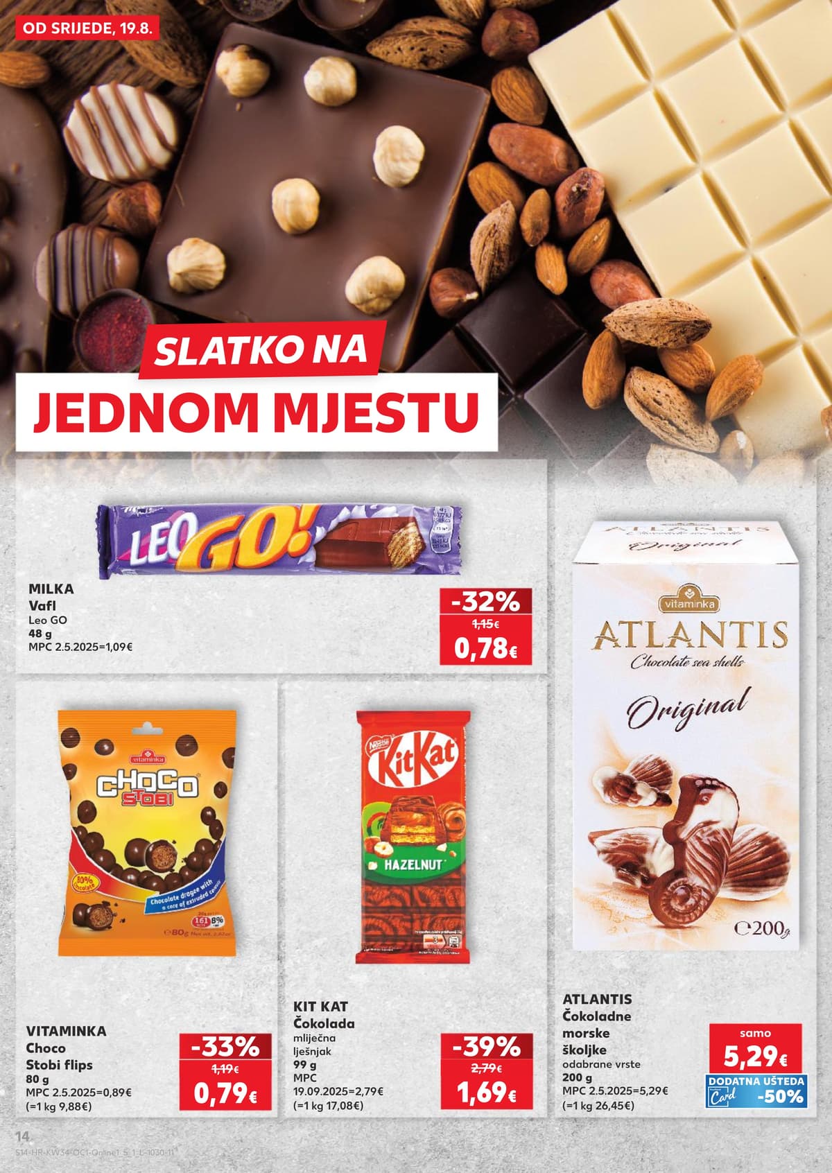 Stranica 14. Kaufland kataloga - Regionaliteti, slatkiši i grickalice...