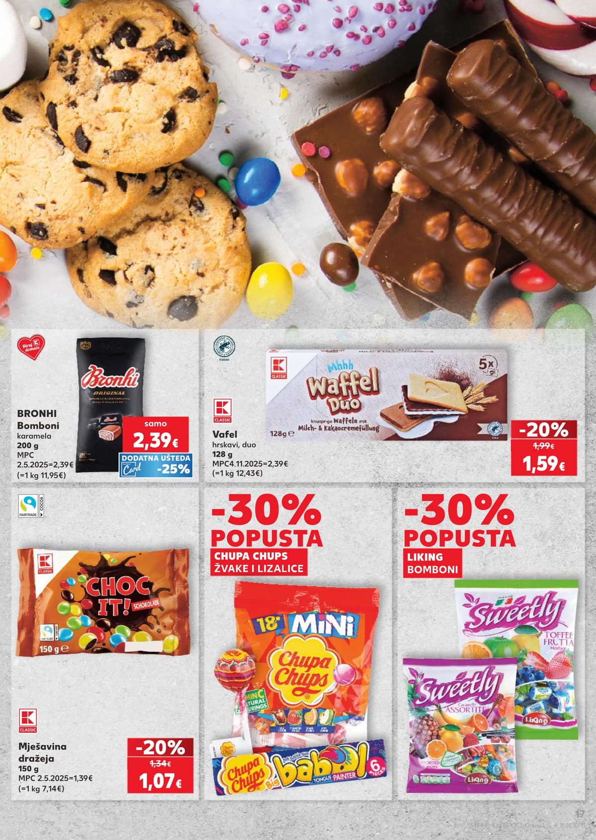 Stranica 17. Kaufland kataloga - Regionaliteti, slatkiši i grickalice...