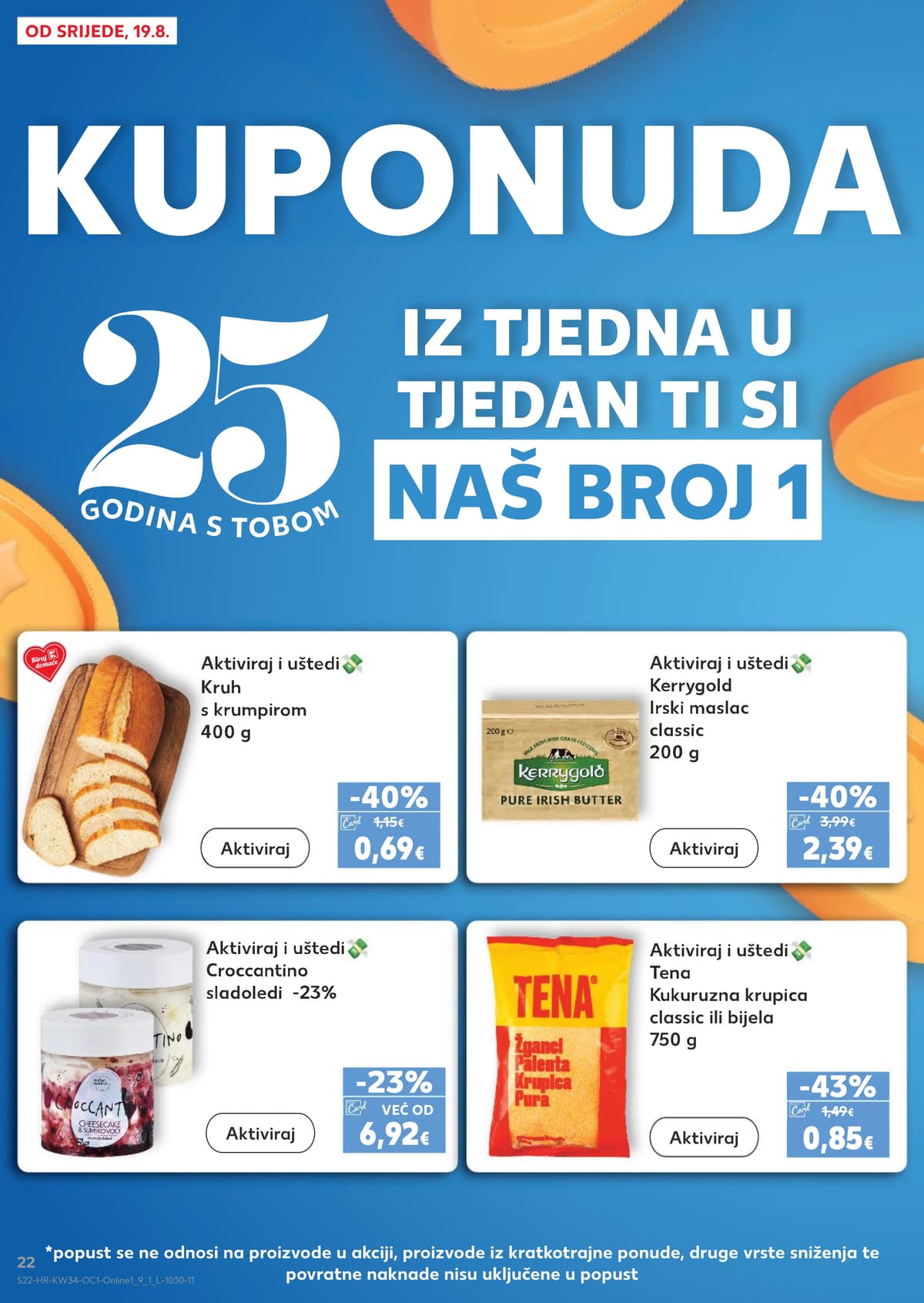 Stranica 22. Kaufland kataloga - Regionaliteti, slatkiši i grickalice... od 17.08.2026.
