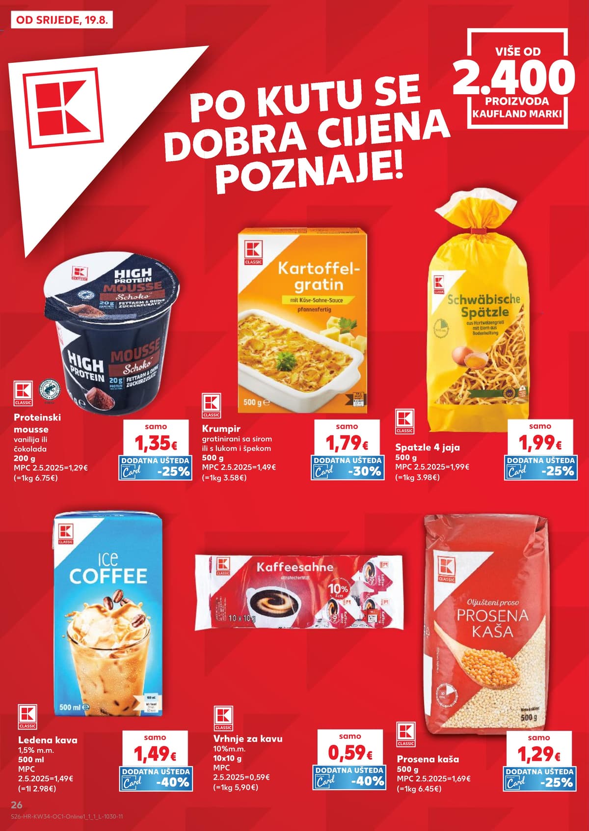 Stranica 26. Kaufland kataloga - Regionaliteti, slatkiši i grickalice...