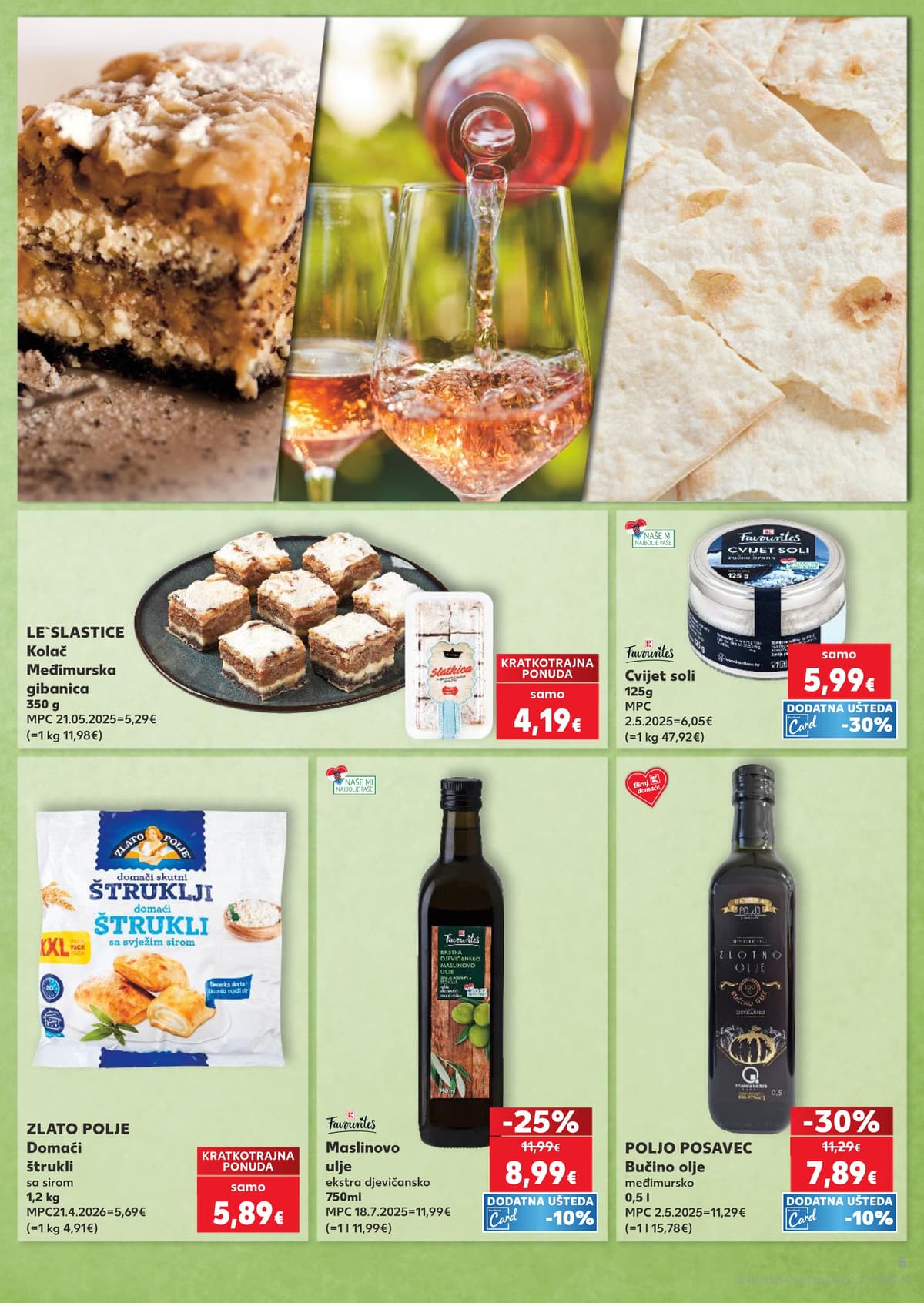 Stranica 5. Kaufland kataloga - Regionaliteti, slatkiši i grickalice... od 17.08.2026.