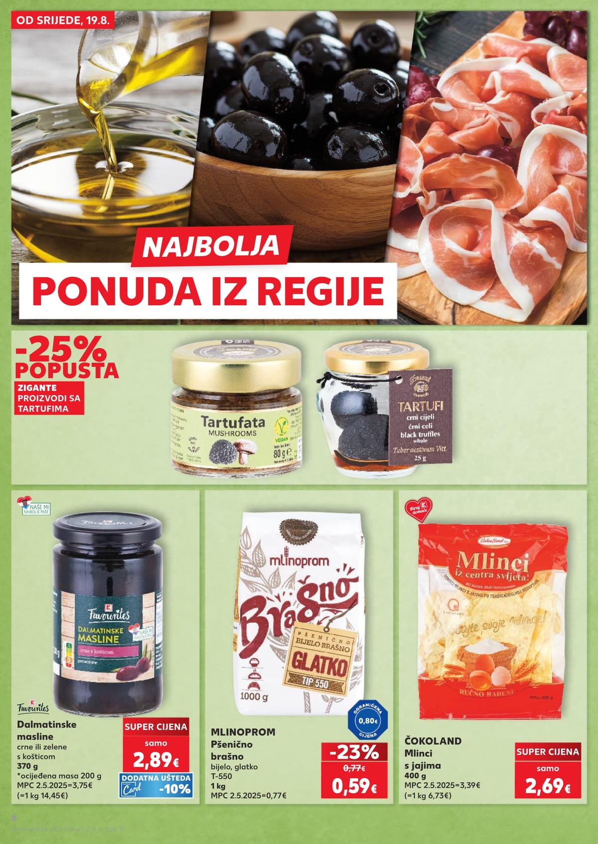 Stranica 6. Kaufland kataloga - Regionaliteti, slatkiši i grickalice... od 17.08.2026.