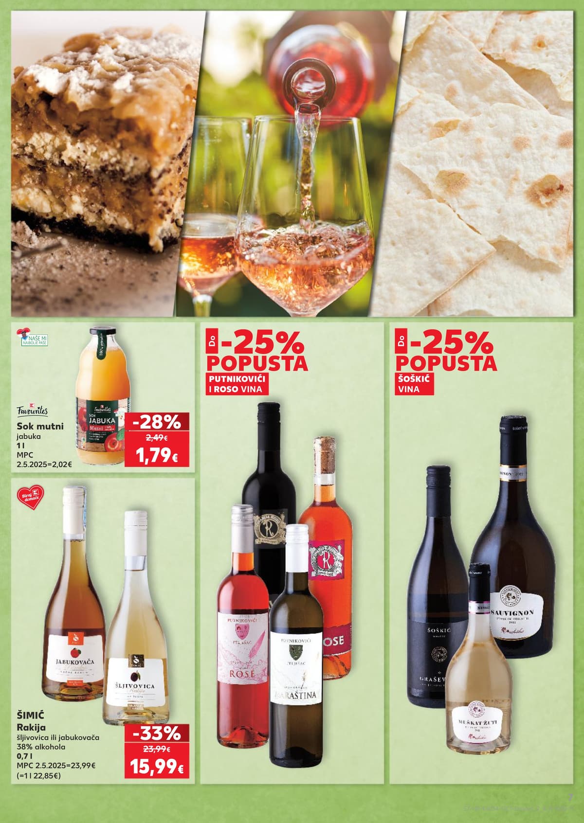 Stranica 7. Kaufland kataloga - Regionaliteti, slatkiši i grickalice...