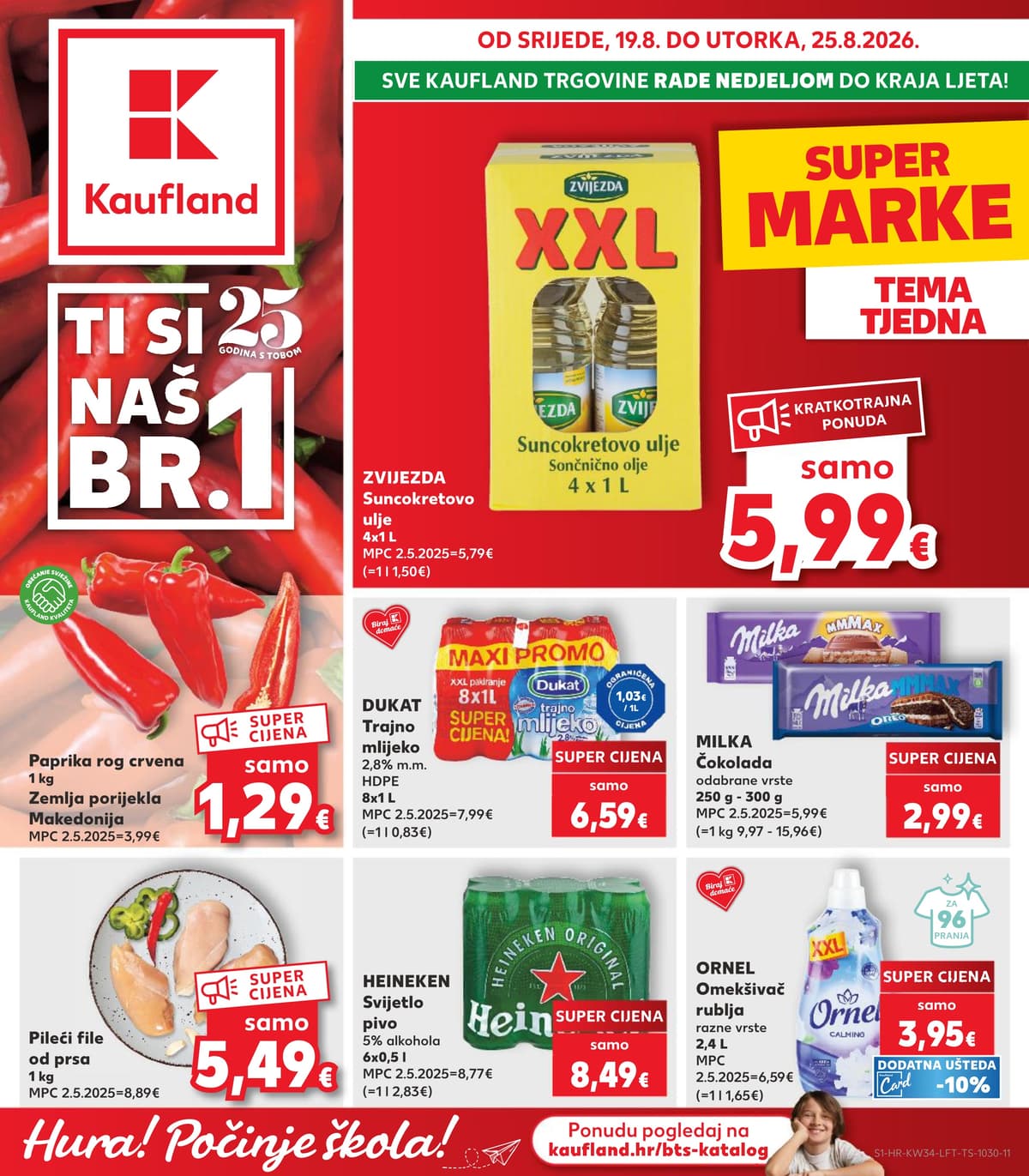 Stranica 1. Kaufland kataloga - Tjedna Akcija