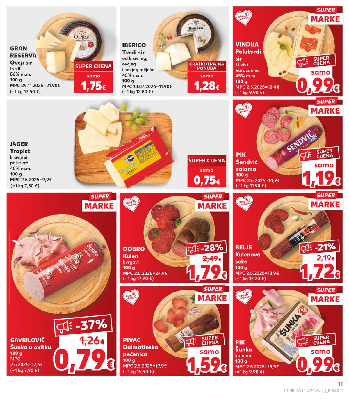 Stranica 11. Kaufland kataloga - Tjedna Akcija od 17.08.2026.