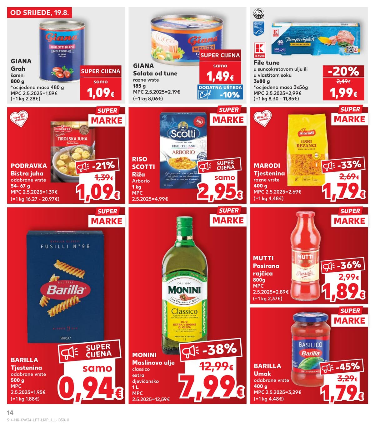 Stranica 14. Kaufland kataloga - Tjedna Akcija