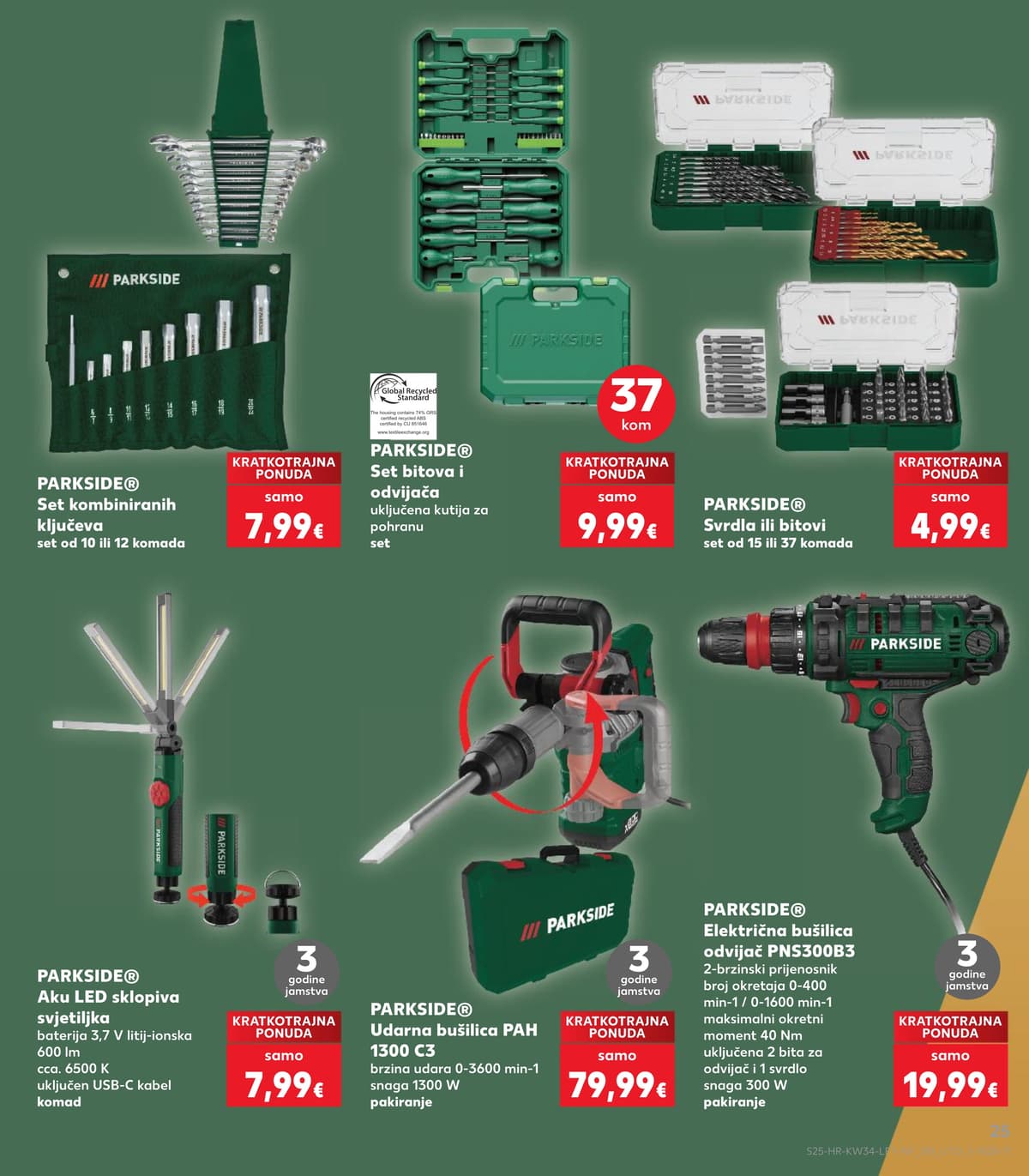 Stranica 25. Kaufland kataloga - Tjedna Akcija od 17.08.2026.