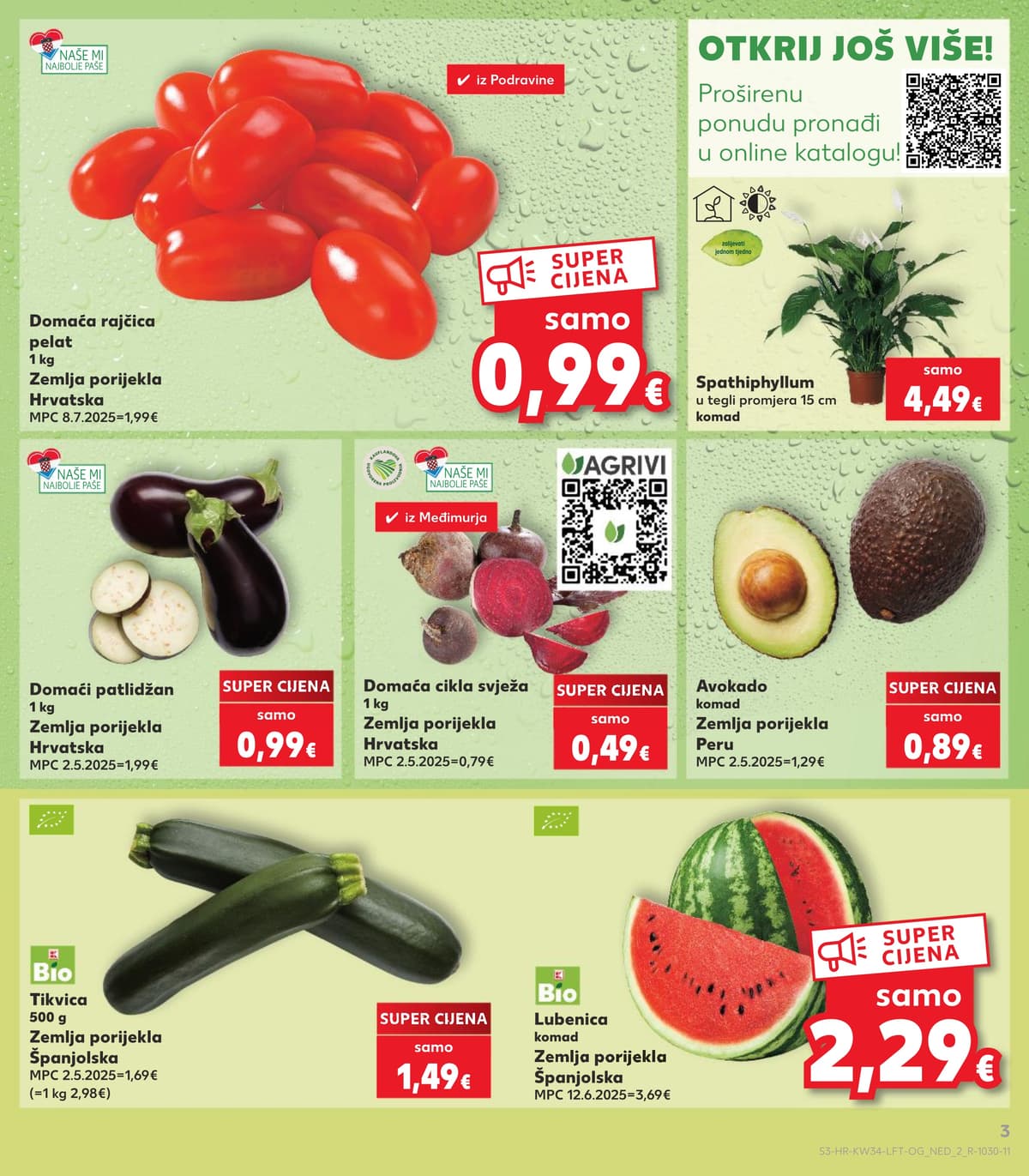 Stranica 3. Kaufland kataloga - Tjedna Akcija od 17.08.2026.