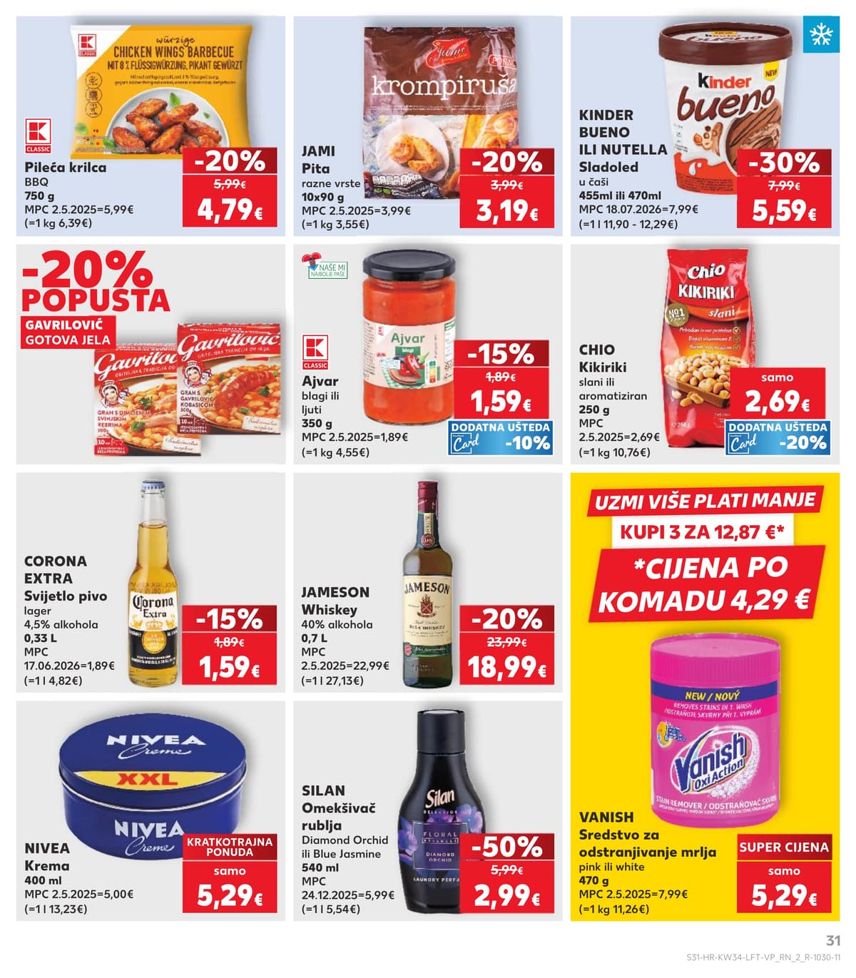 Stranica 31. Kaufland kataloga - Tjedna Akcija