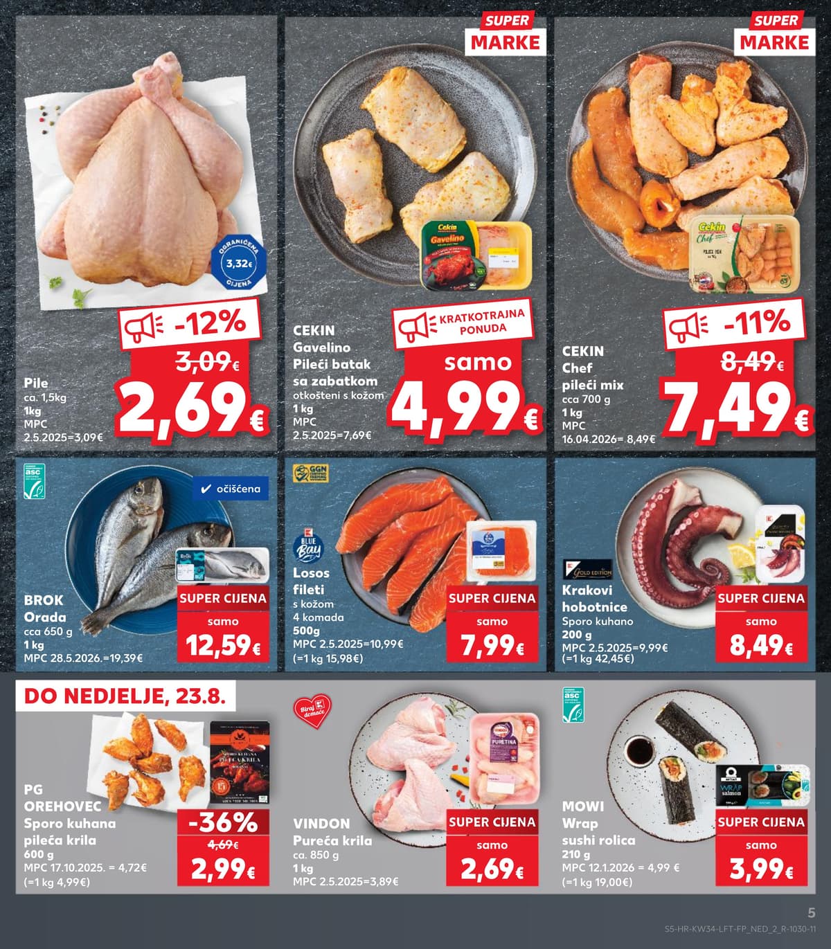 Stranica 5. Kaufland kataloga - Tjedna Akcija od 17.08.2026.