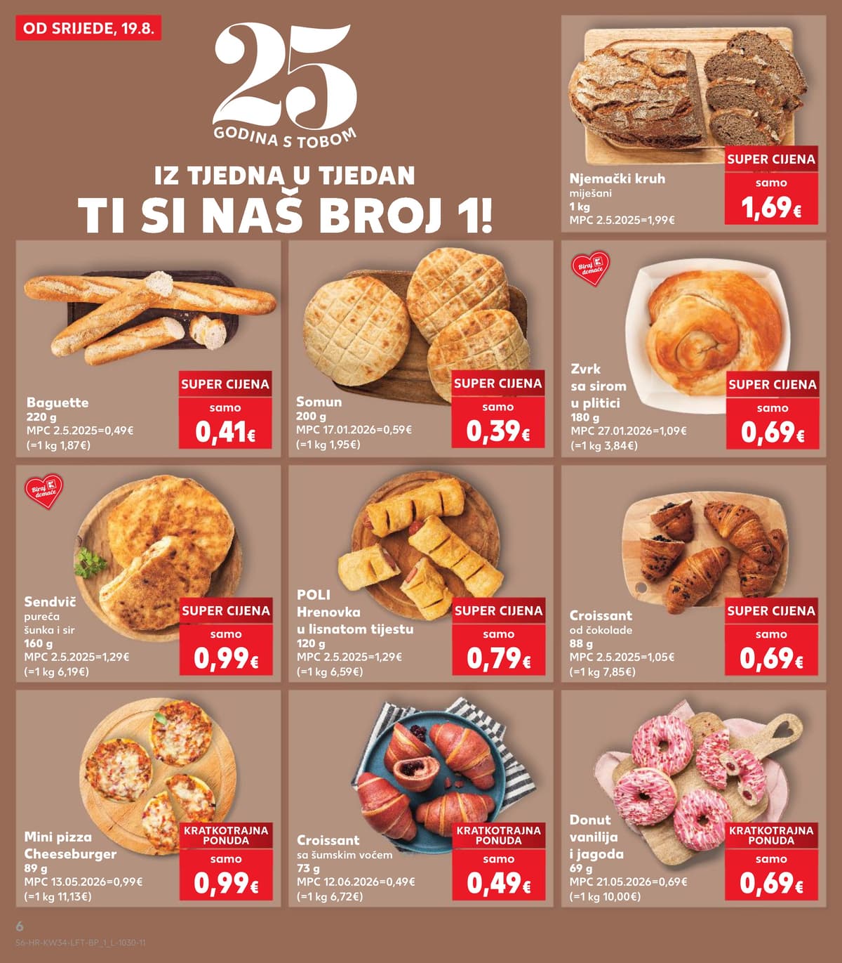 Stranica 6. Kaufland kataloga - Tjedna Akcija od 17.08.2026.
