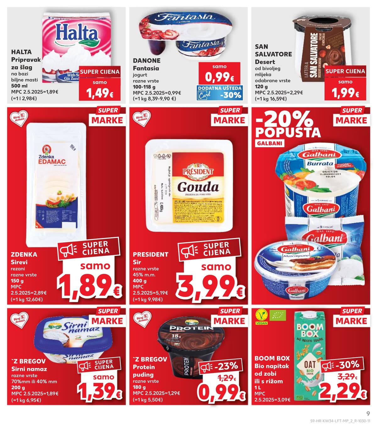 Stranica 9. Kaufland kataloga - Tjedna Akcija od 17.08.2026.