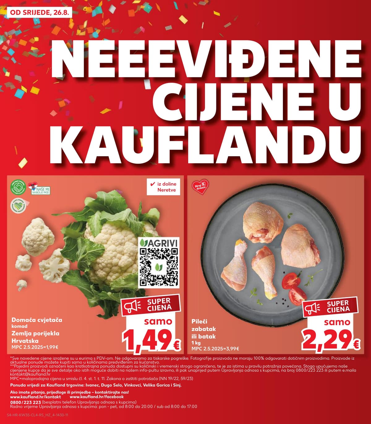 Stranica 4. Kaufland kataloga - Neviđene cijene od 24.08.2026.